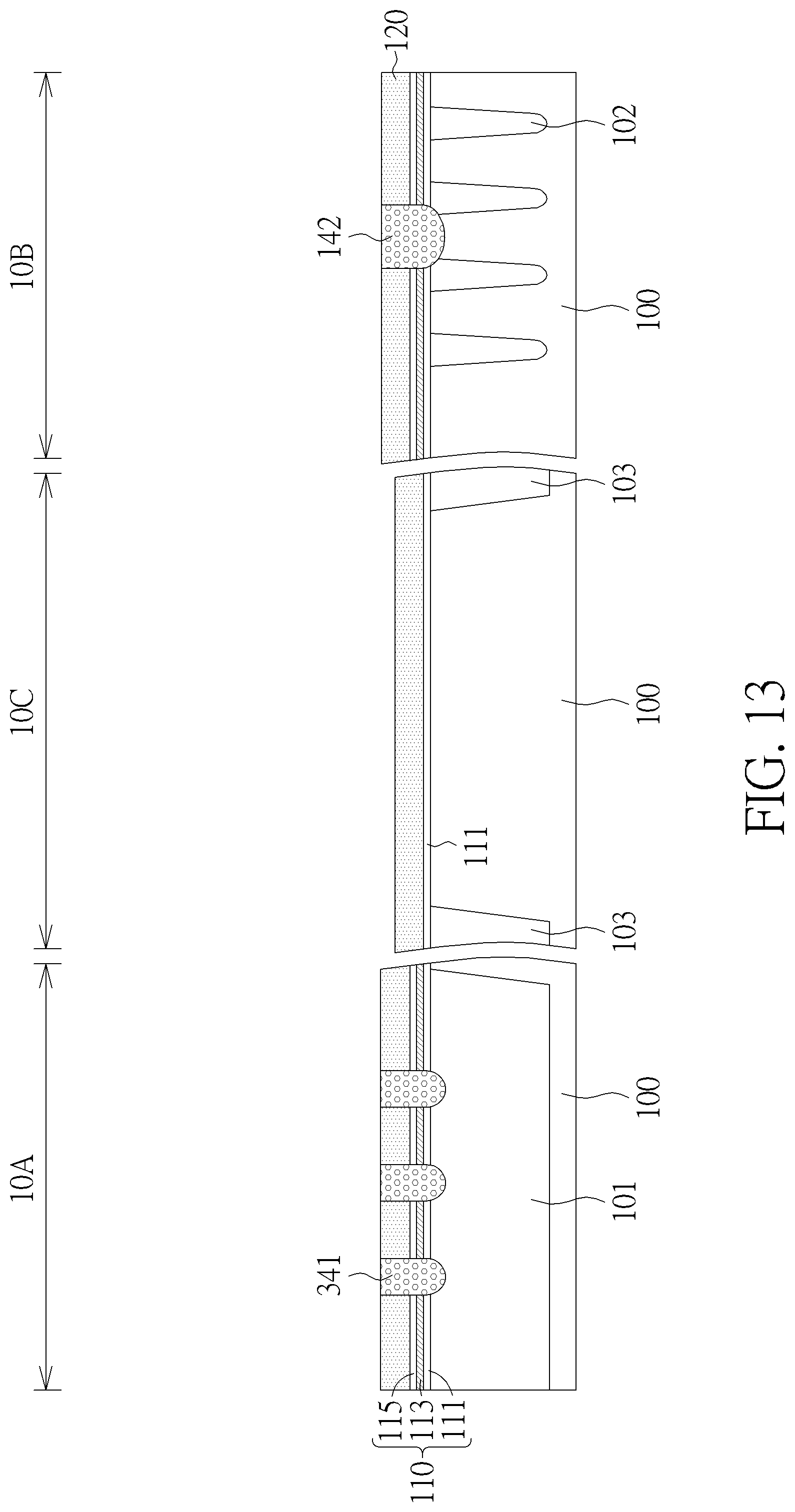 Patent US12426242 Figure 13 – Semiconductor memory device having a bit line contact disposed in the substrate