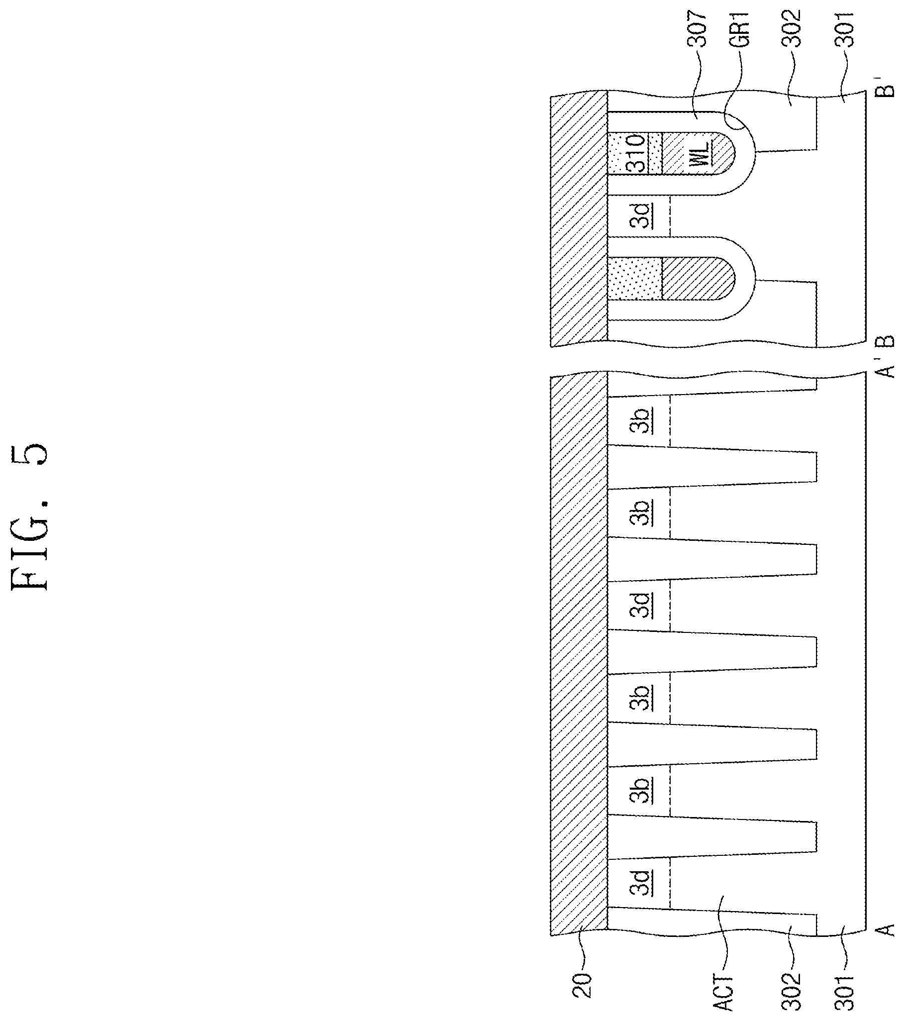 Patent US12426244 Figure 5 – Semiconductor memory device