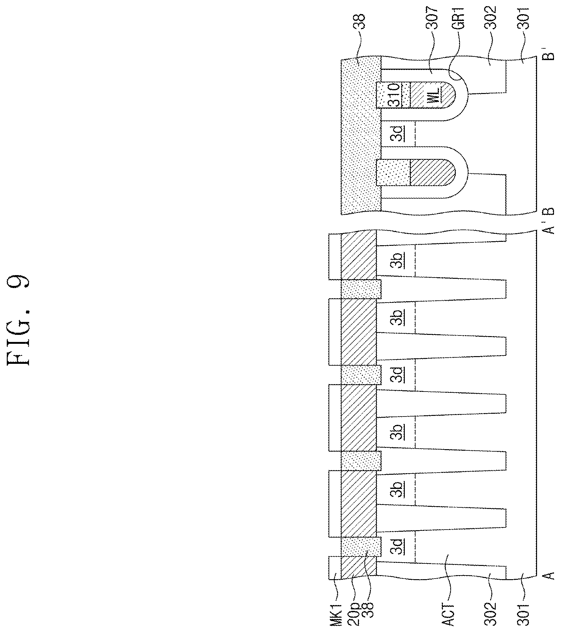 Patent US12426244 Figure 9 – Semiconductor memory device