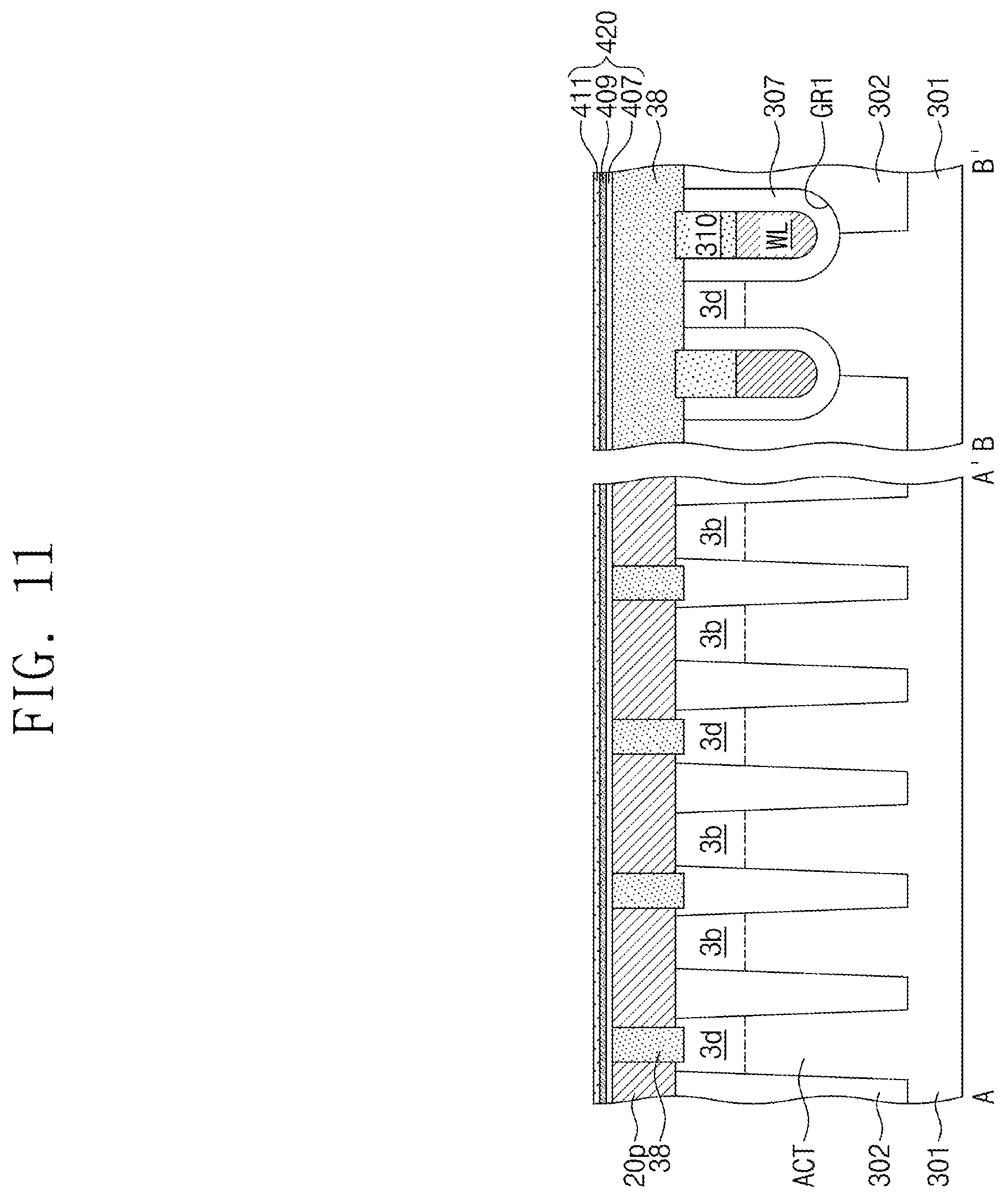Patent US12426244 Figure 11 – Semiconductor memory device