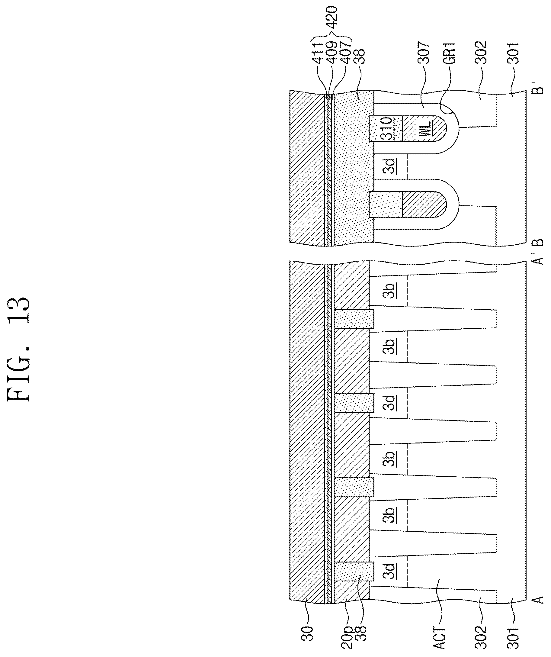 Patent US12426244 Figure 13 – Semiconductor memory device