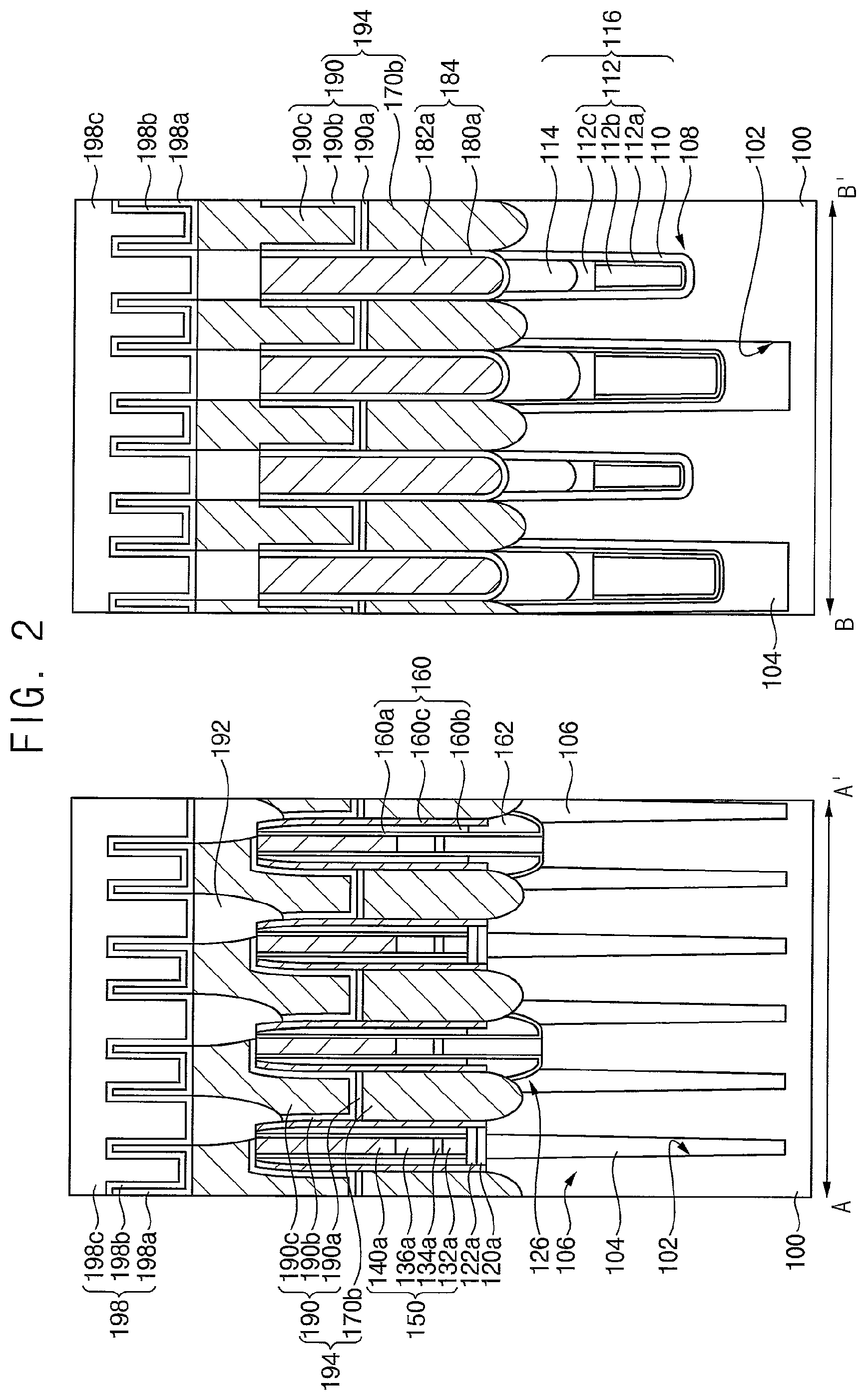 Patent US12426245 Figure 2 – Semiconductor device