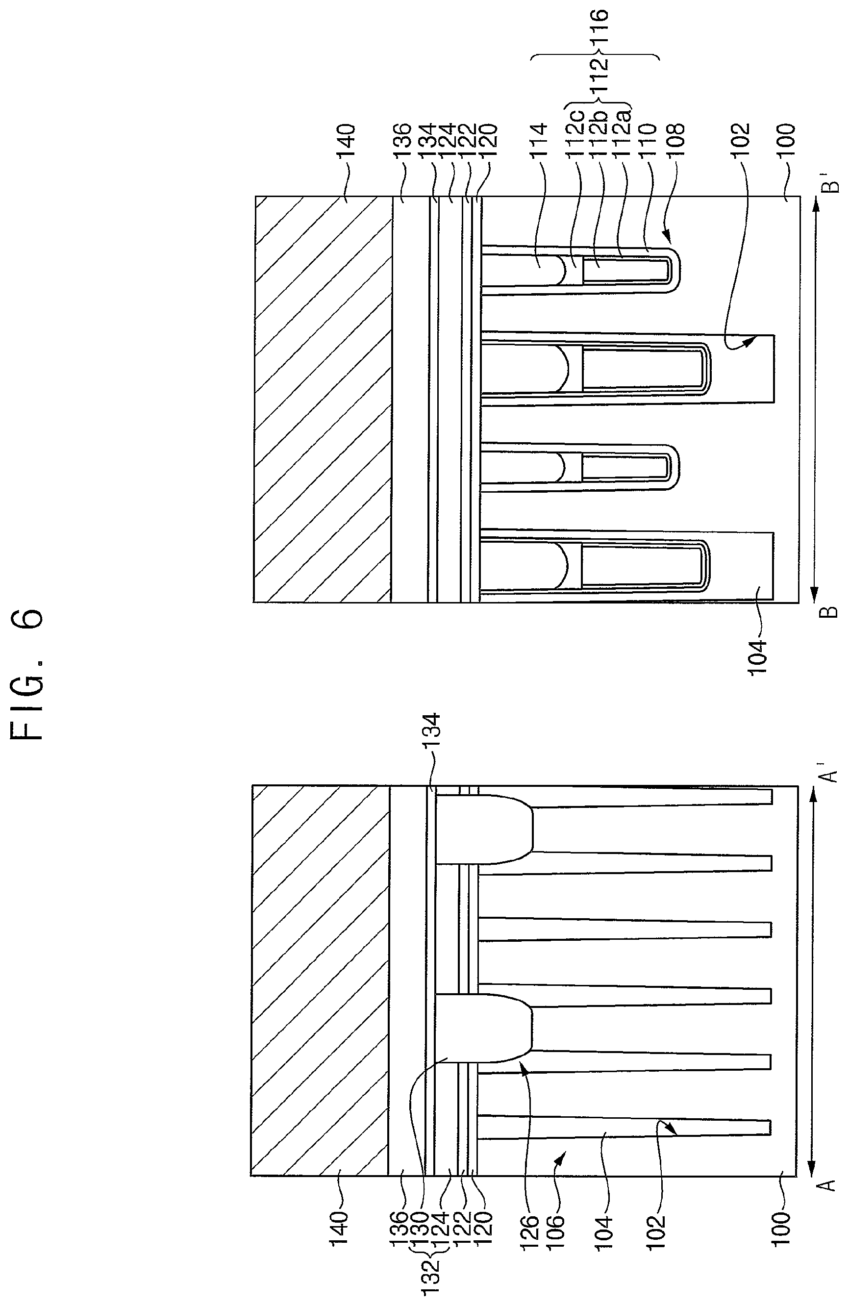 Patent US12426245 Figure 6 – Semiconductor device