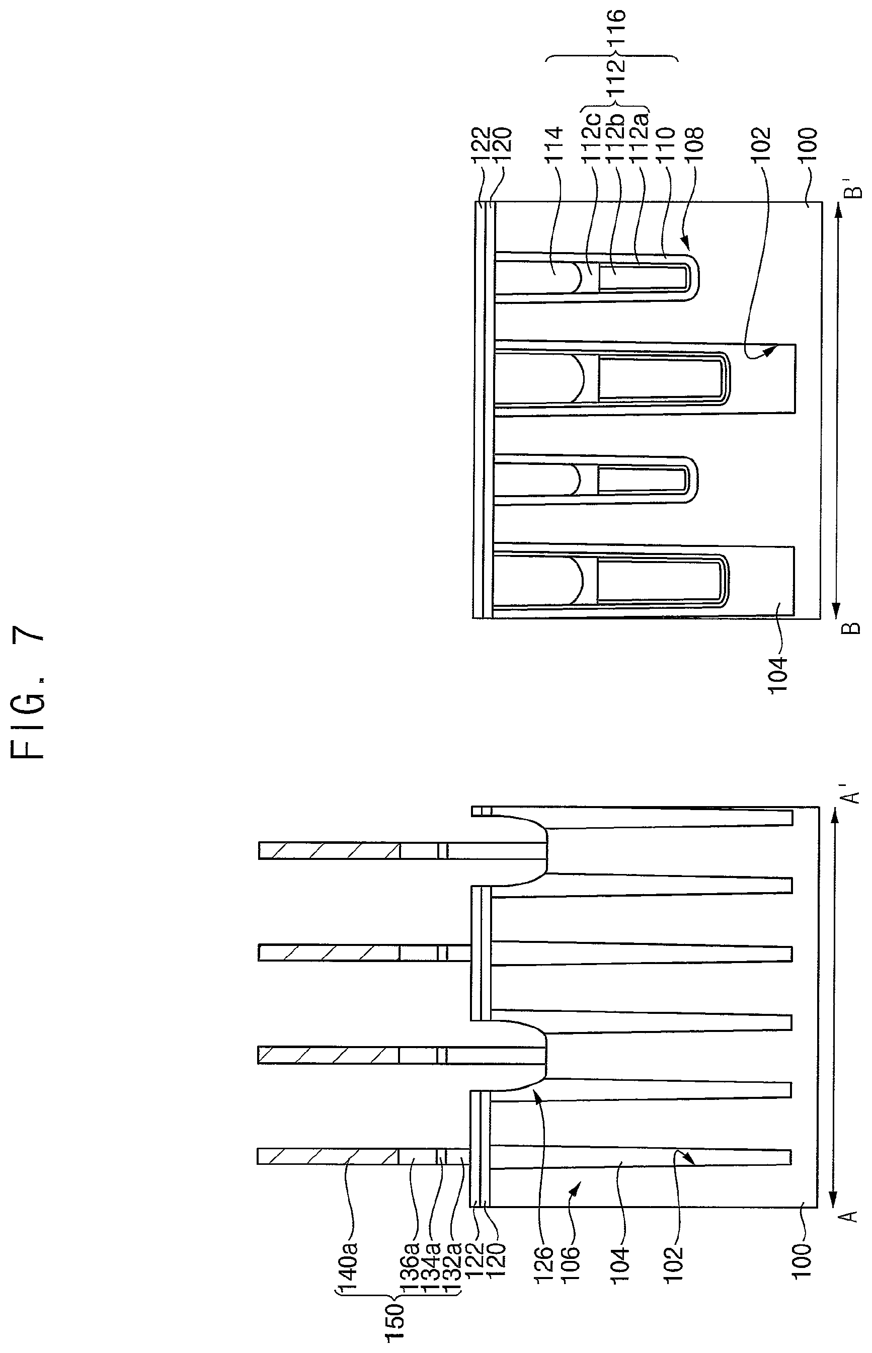 Patent US12426245 Figure 7 – Semiconductor device