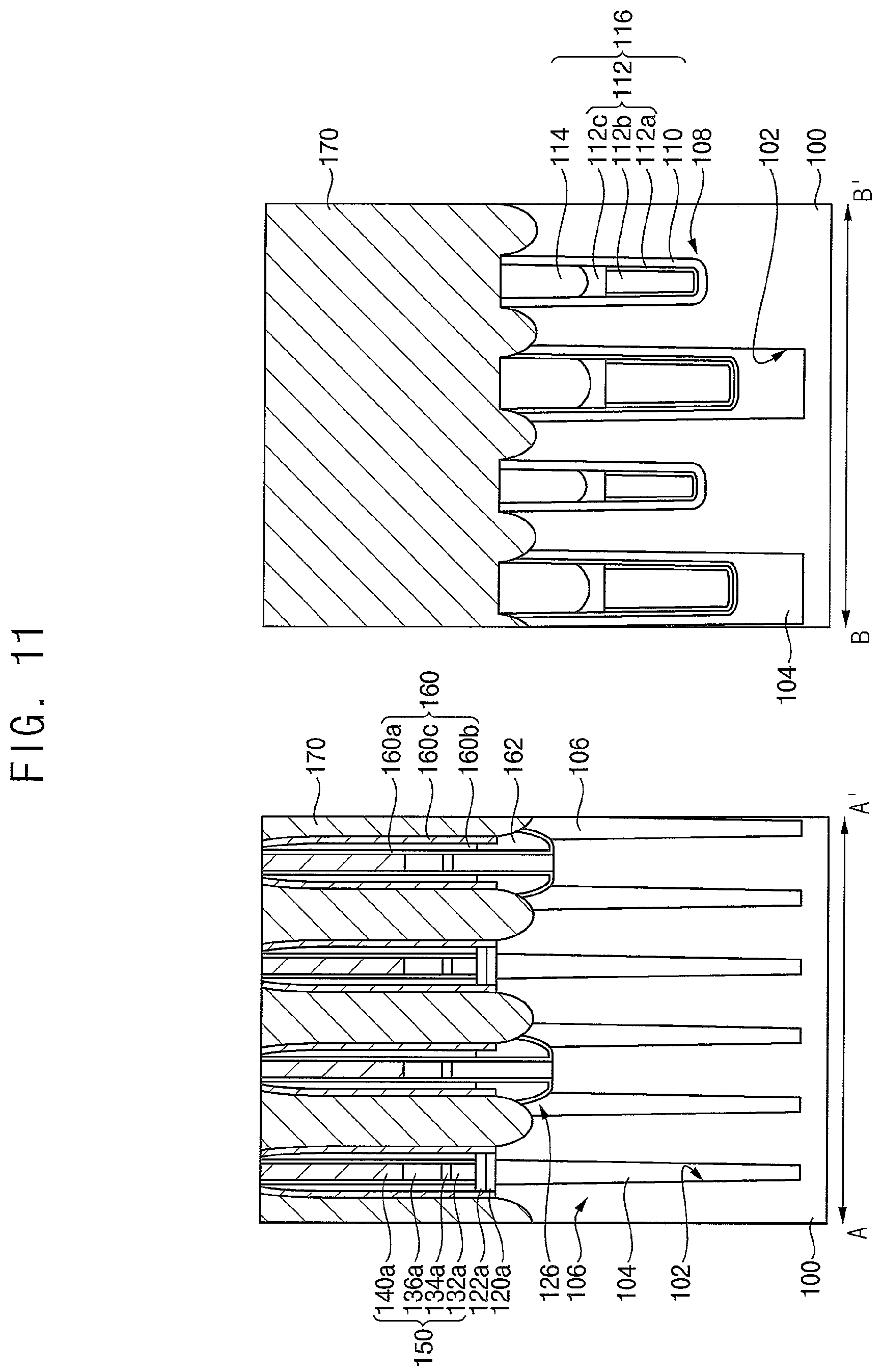 Patent US12426245 Figure 11 – Semiconductor device