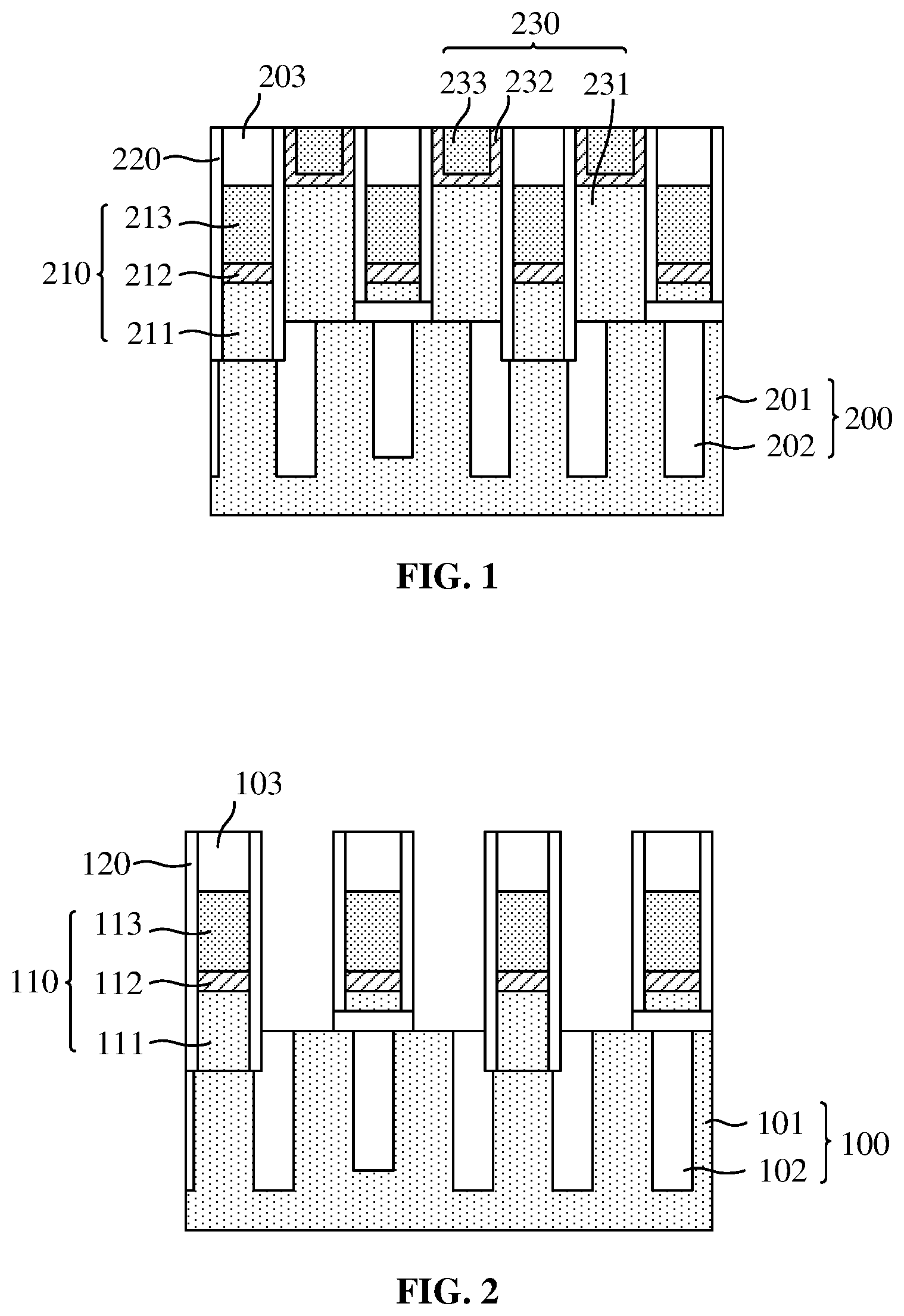 Patent US12426246 Figure 1 – Semiconductor structure and method for forming same