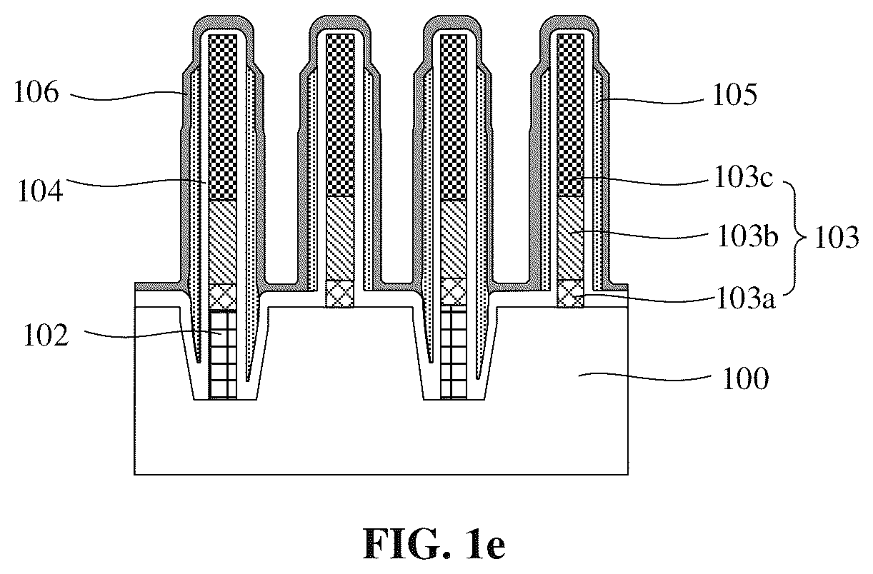 Patent US12426257 Figure 5 – Semiconductor DRAM device structure and method for forming same