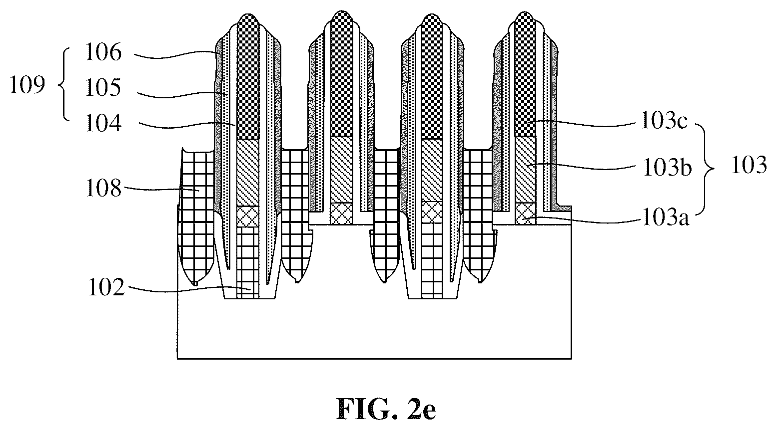 Patent US12426257 Figure 10 – Semiconductor DRAM device structure and method for forming same