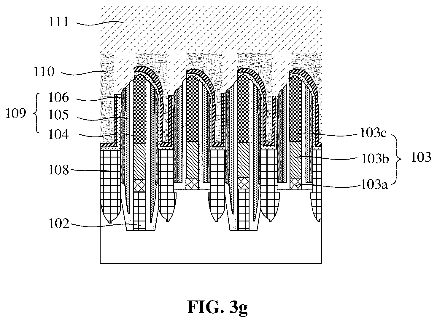 Patent US12426257 Figure 17 – Semiconductor DRAM device structure and method for forming same
