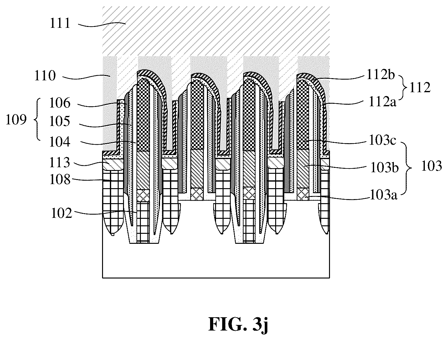 Patent US12426257 Figure 20 – Semiconductor DRAM device structure and method for forming same