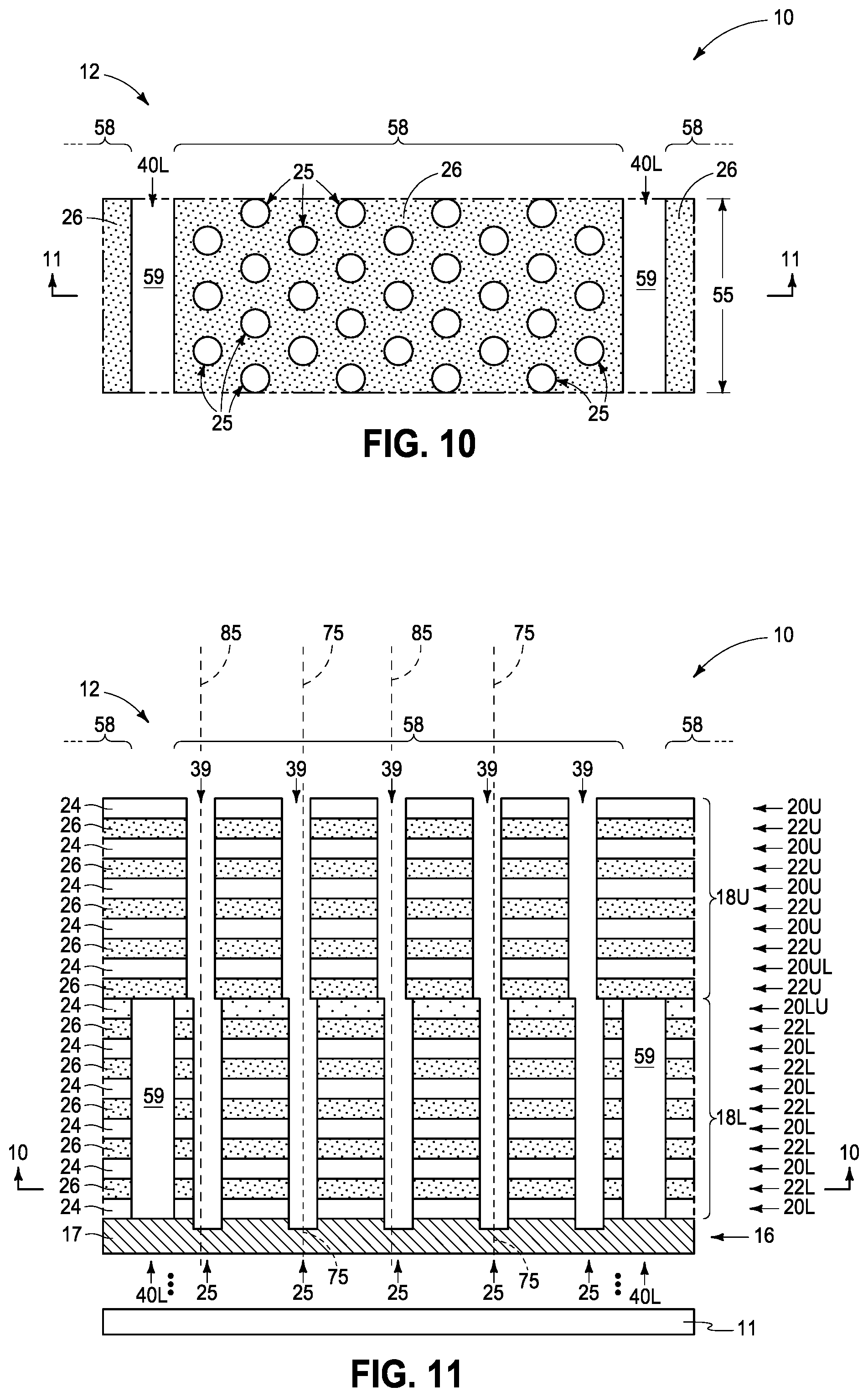Patent US12426261 Figure 7 – Integrated circuitry comprising a memory array comprising strings of memory cells and methods used in forming a memory array comprising strings of memory cells
