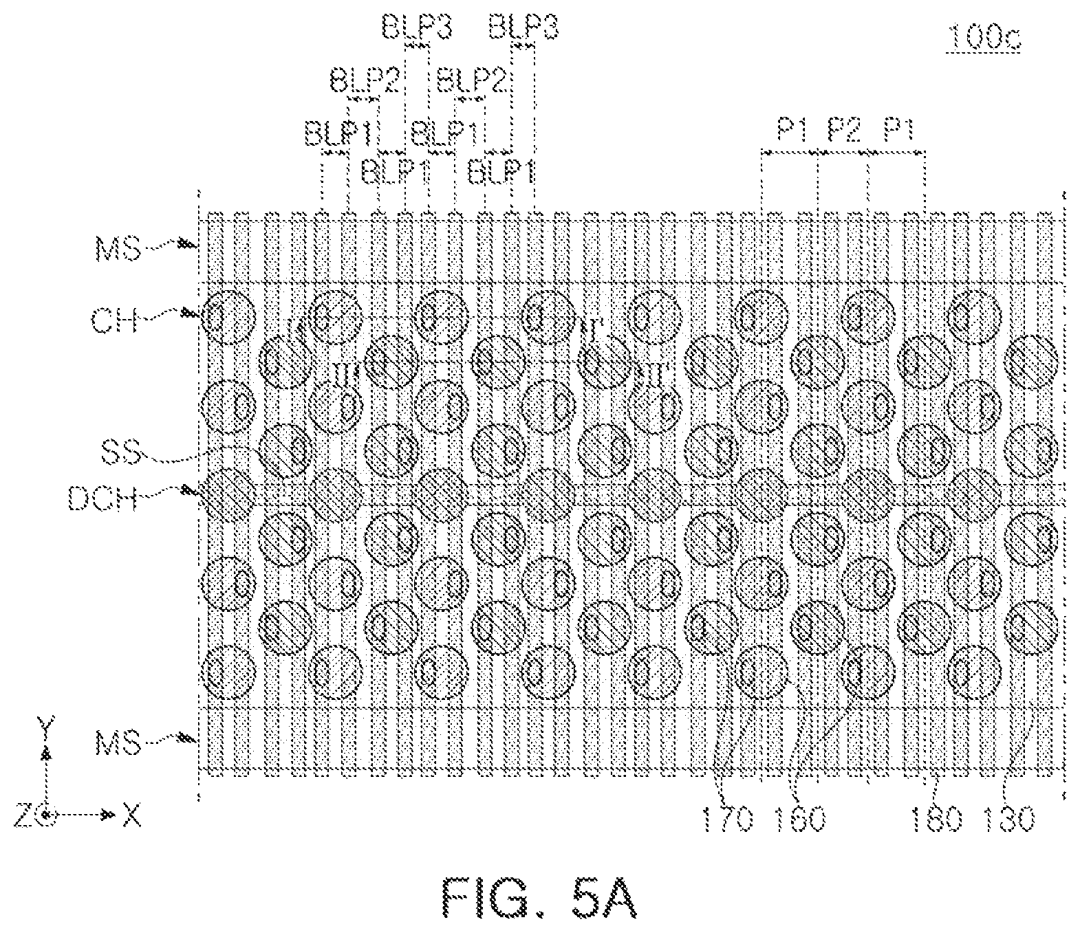 Patent US12426263 Figure 8 – Integrated circuit memory devices having multi-pitch channel columns therein