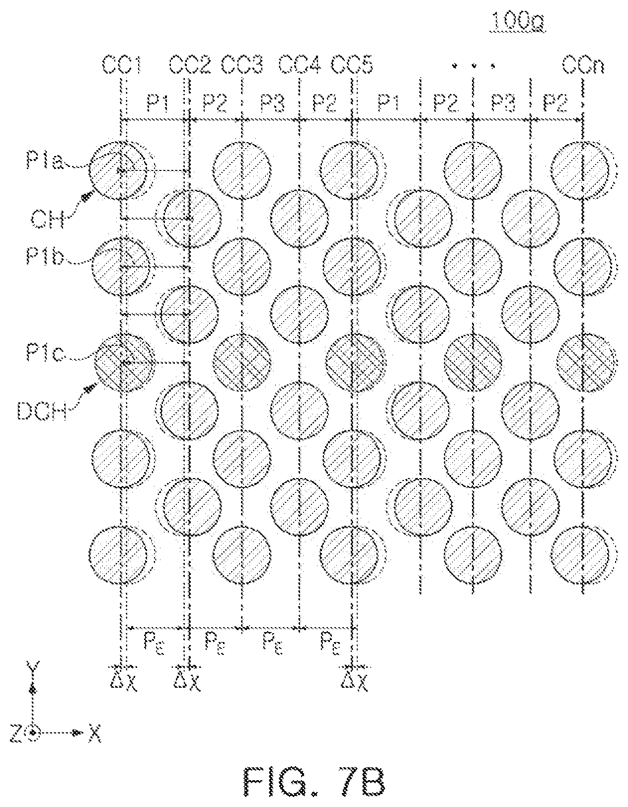 Patent US12426263 Figure 13 – Integrated circuit memory devices having multi-pitch channel columns therein