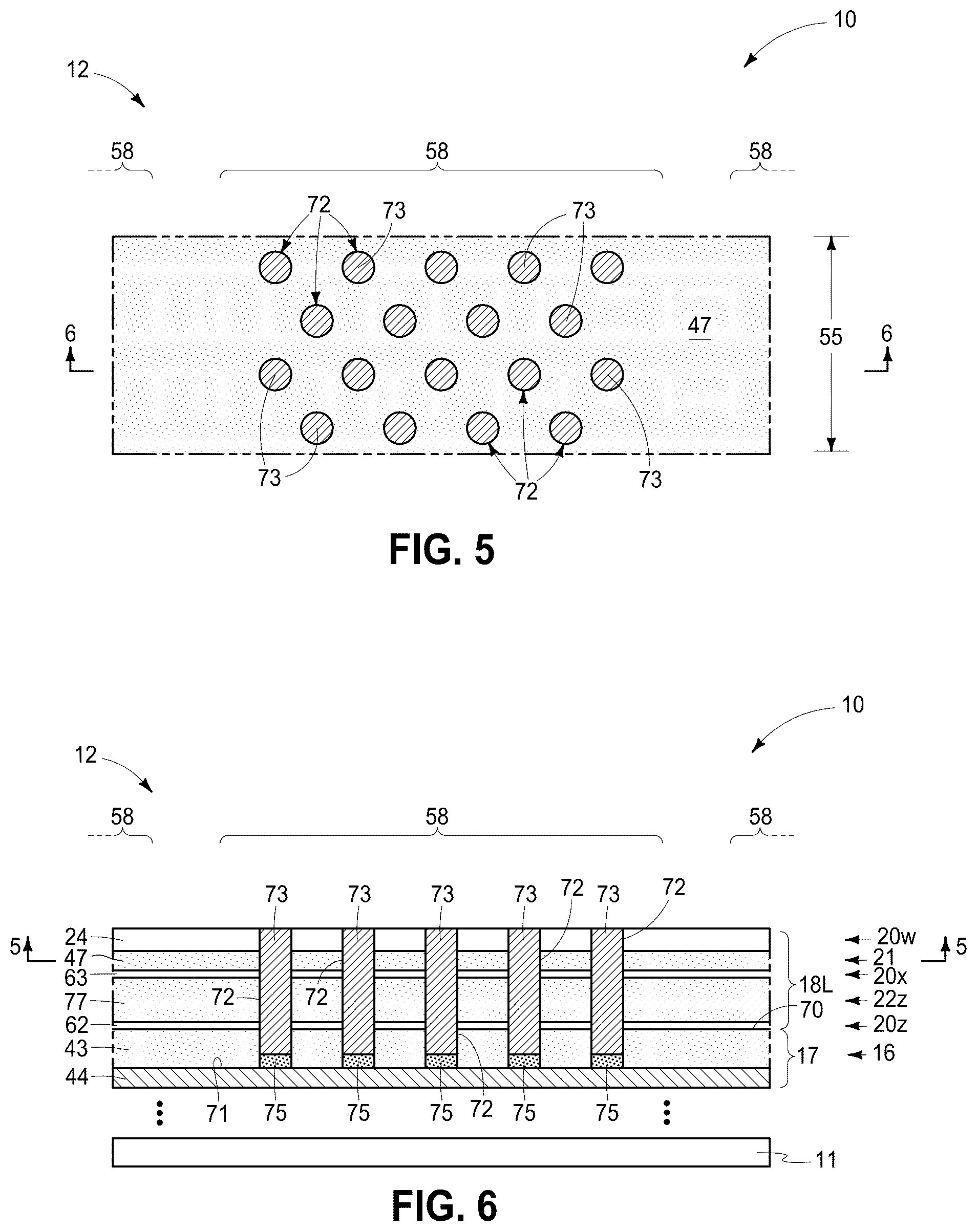 Patent US12426266 Figure 3 – Memory arrays comprising strings of memory cells with conductive islands