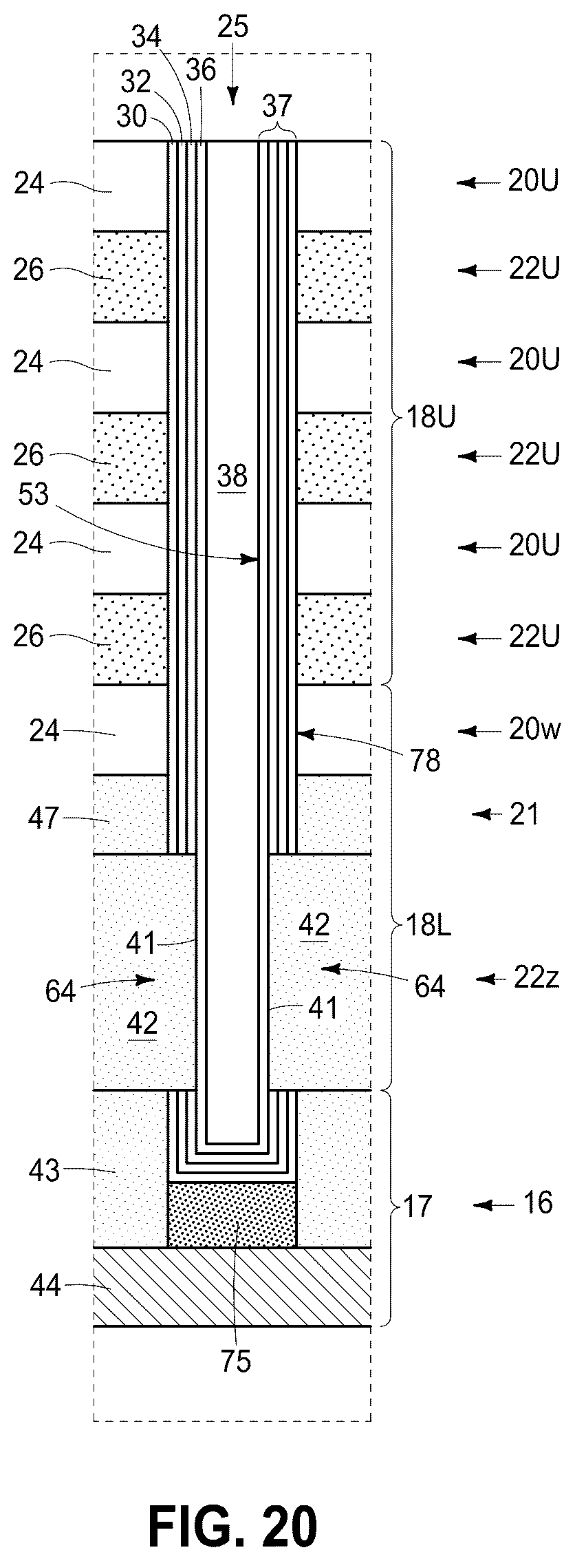Patent US12426266 Figure 13 – Memory arrays comprising strings of memory cells with conductive islands
