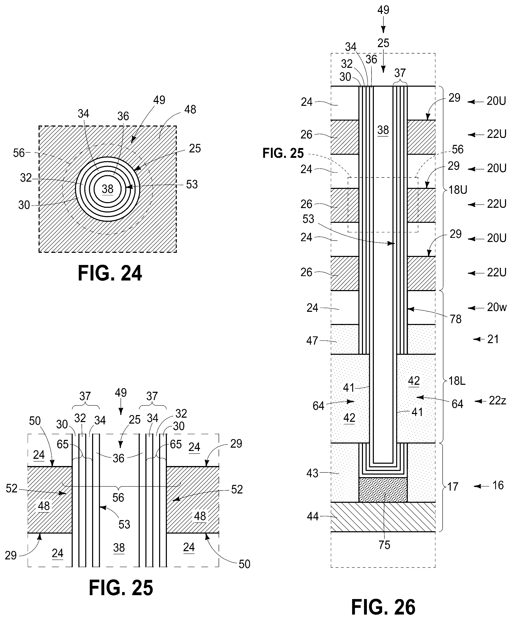 Patent US12426266 Figure 16 – Memory arrays comprising strings of memory cells with conductive islands