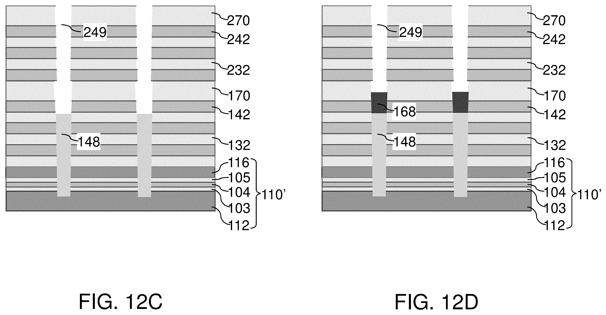 Patent US12426267 Figure 17 – Three-dimensional memory device and method of making thereof using sacrificial material regrowth