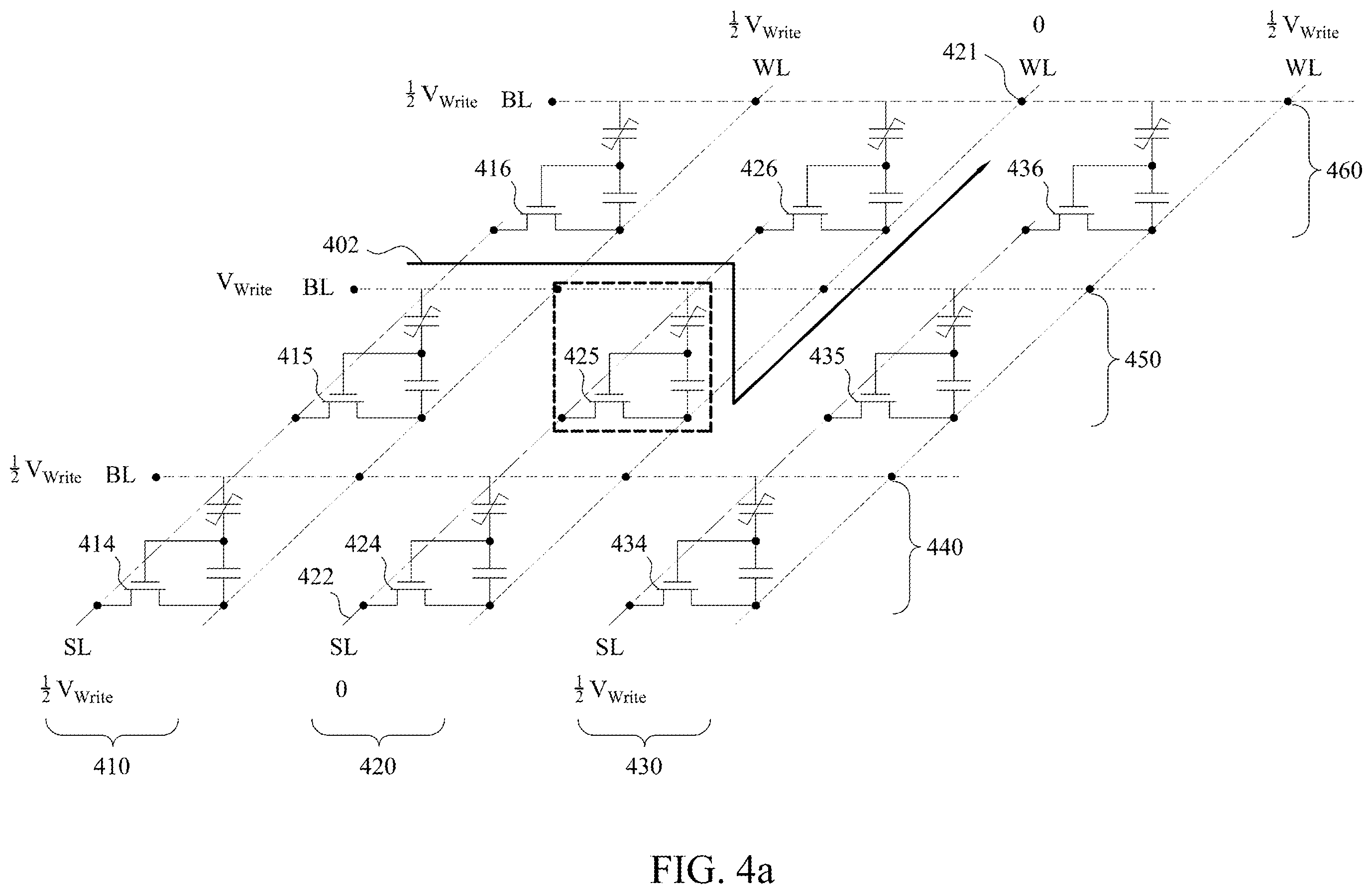 Patent US12426272 Figure 4 – Ferroelectric tunnel junction memory devices with enhanced read window