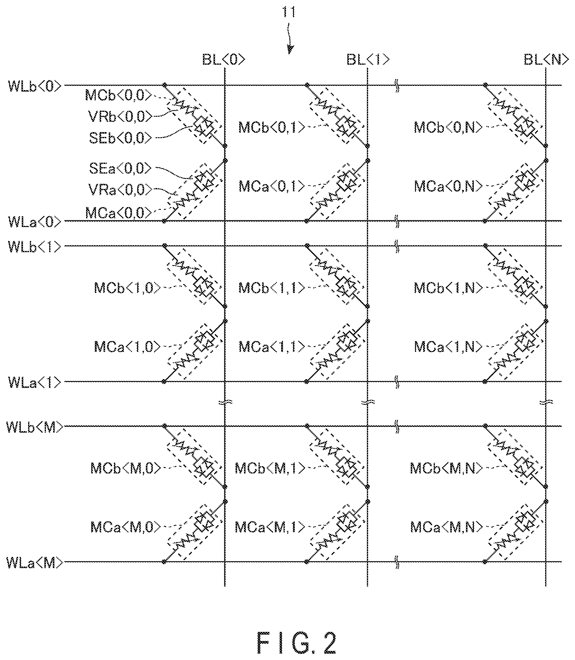 Patent US12426273 Figure 2 – Magnetoresistance memory device and method for manufacturing magnetoresistance memory device