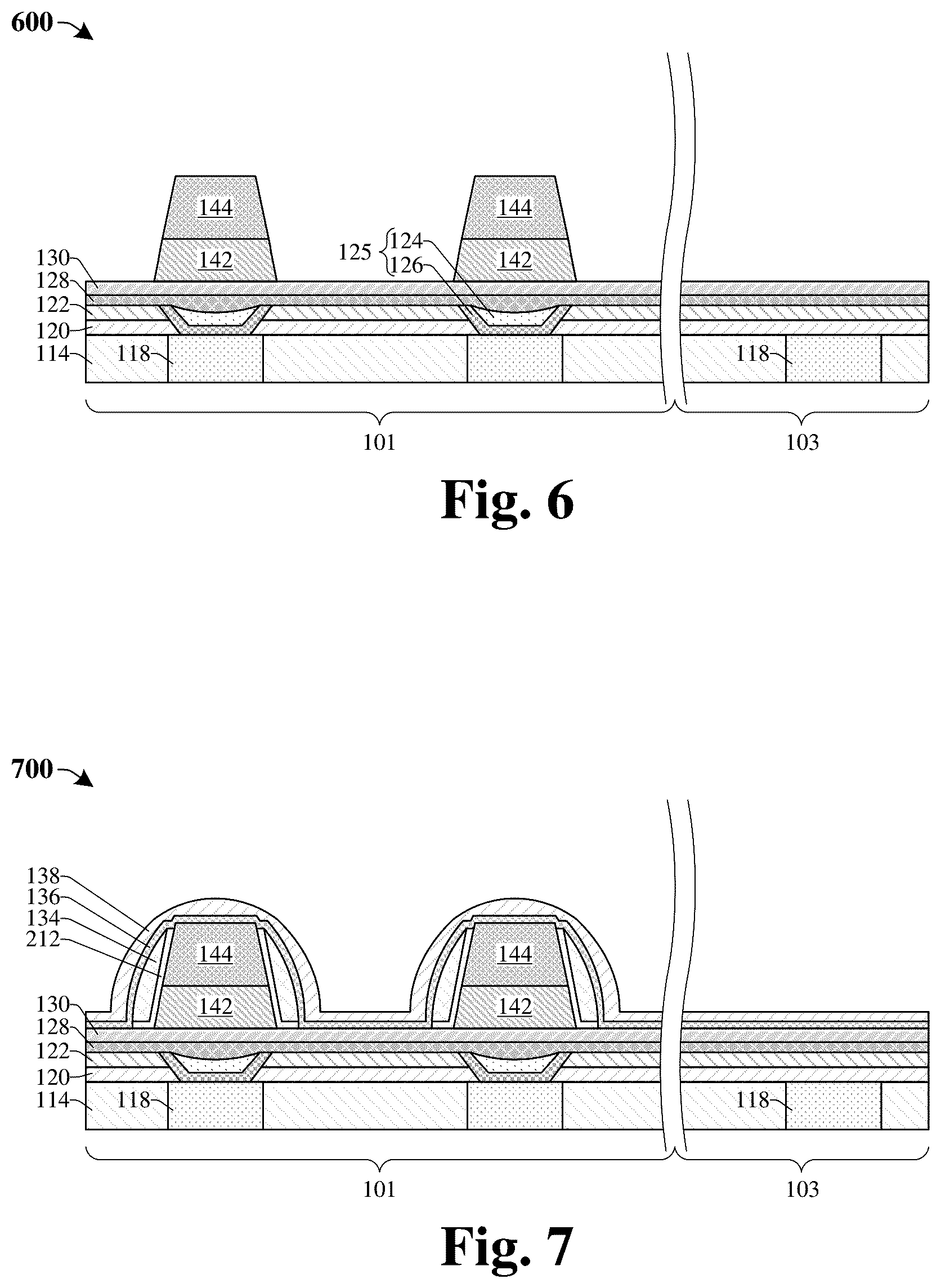 Patent US12426274 Figure 6 – Method for MRAM top electrode connection