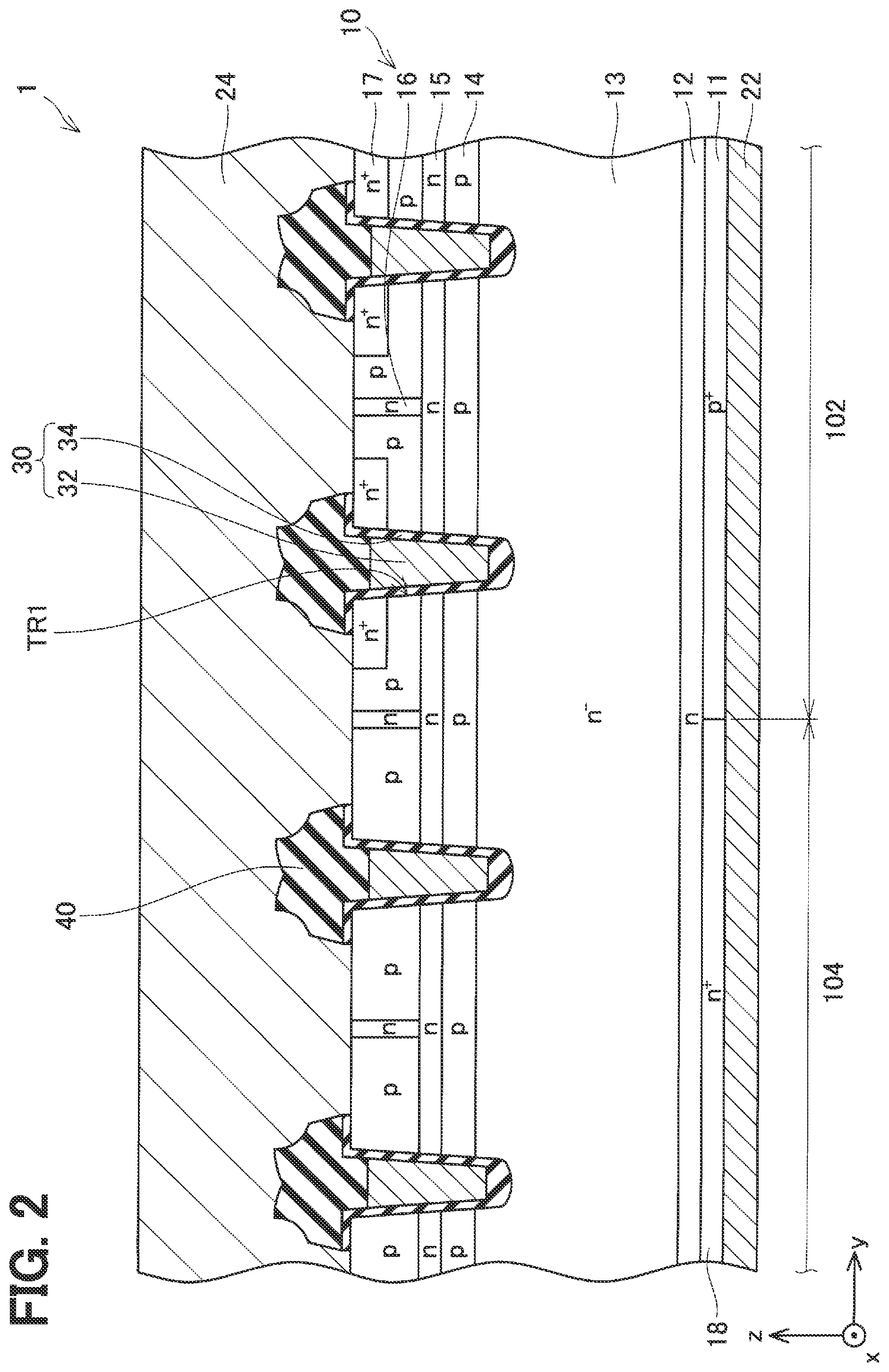 Patent US12426288 Figure 2 – Semiconductor device and method for manufacture thereof