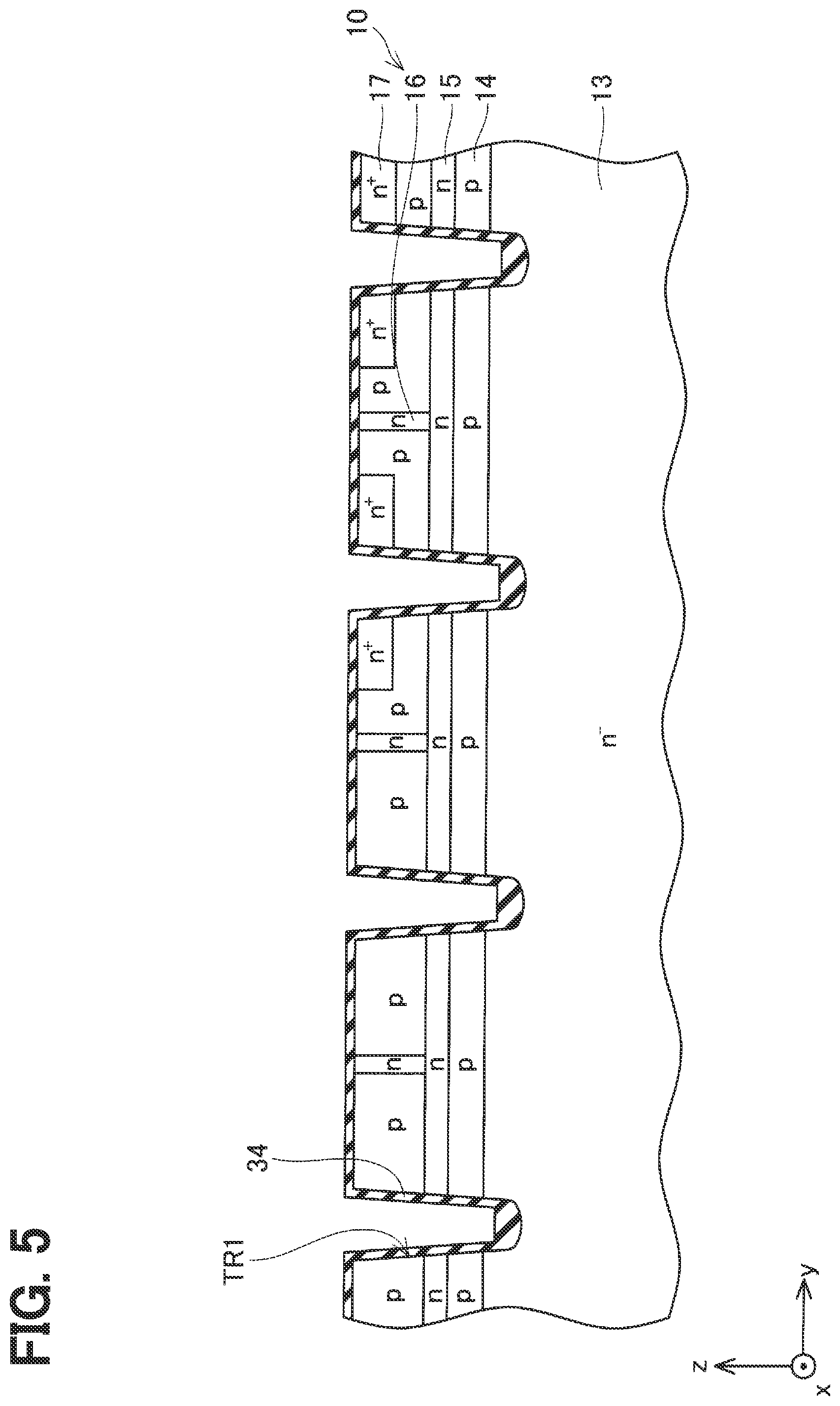 Patent US12426288 Figure 5 – Semiconductor device and method for manufacture thereof