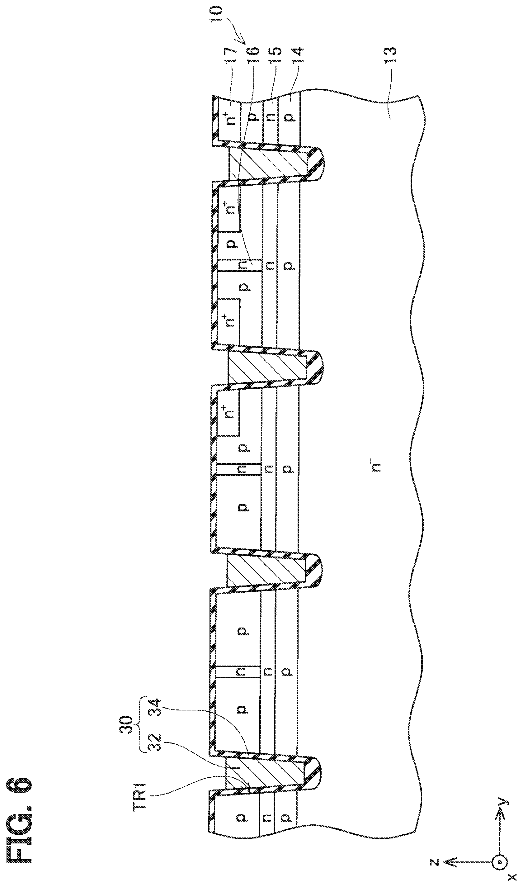 Patent US12426288 Figure 6 – Semiconductor device and method for manufacture thereof