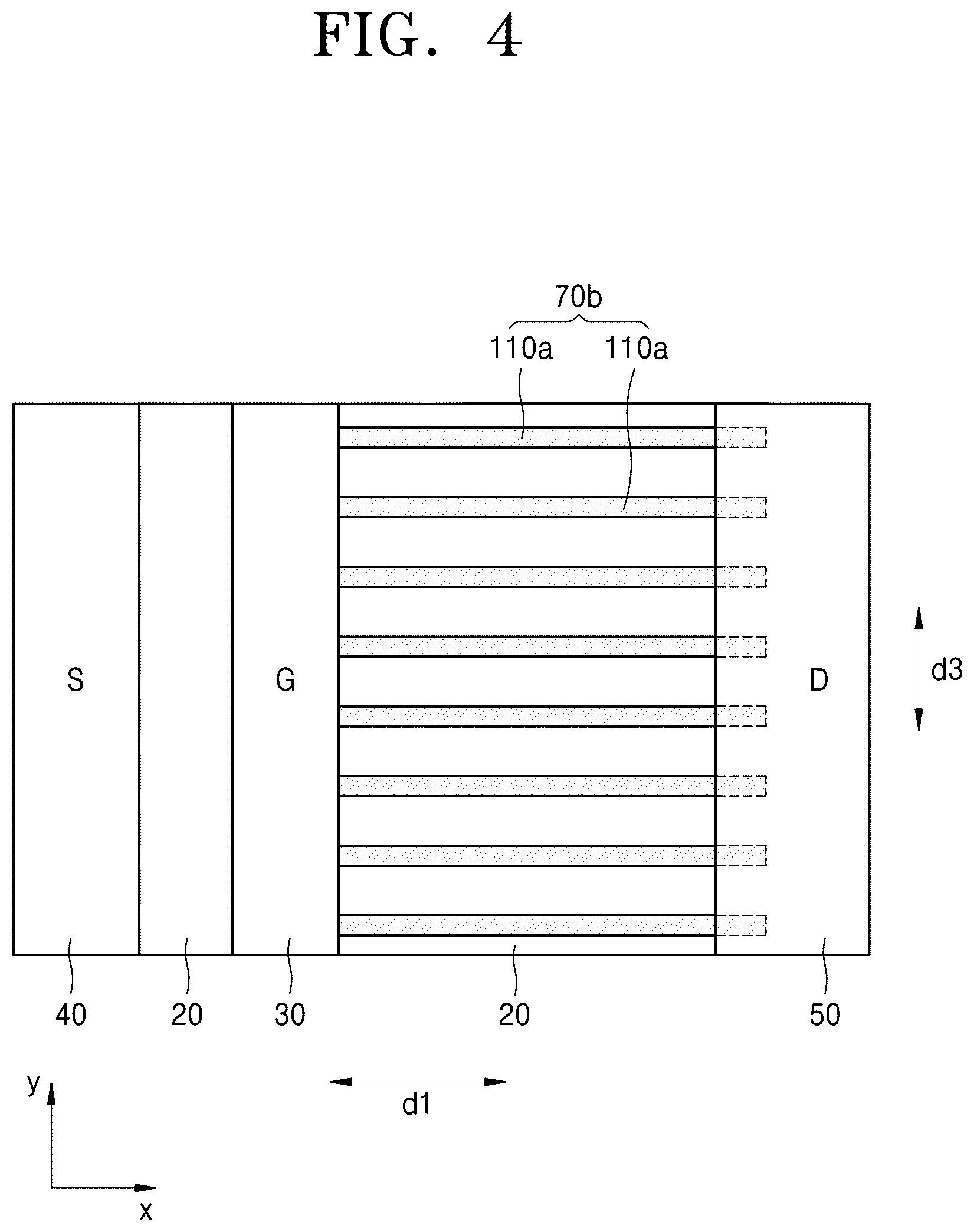 Patent US12426294 Figure 6 – High electron mobility transistor