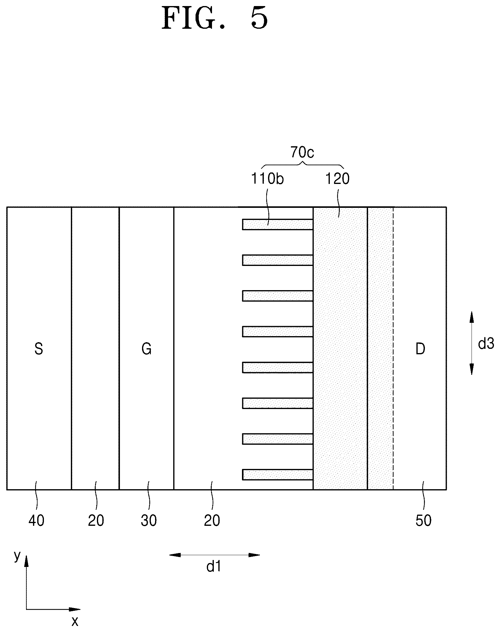 Patent US12426294 Figure 7 – High electron mobility transistor