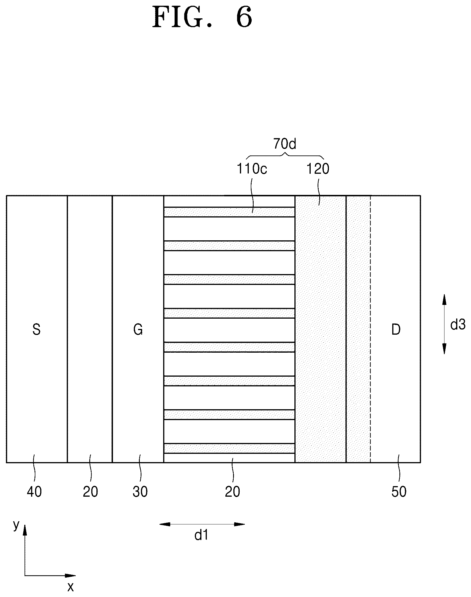 Patent US12426294 Figure 8 – High electron mobility transistor