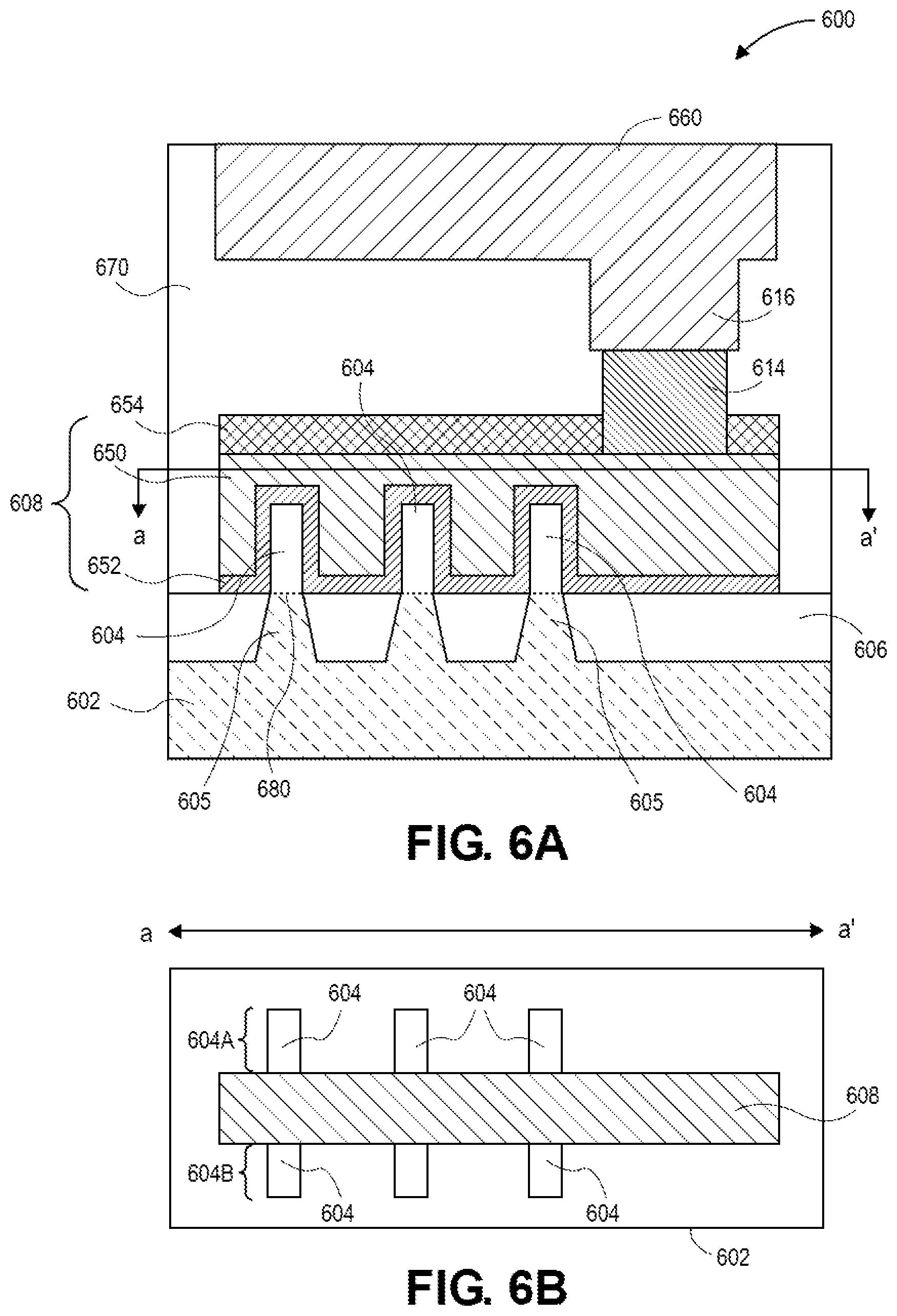 Patent US12426299 Figure 5 – Fin shaping and integrated circuit structures resulting therefrom