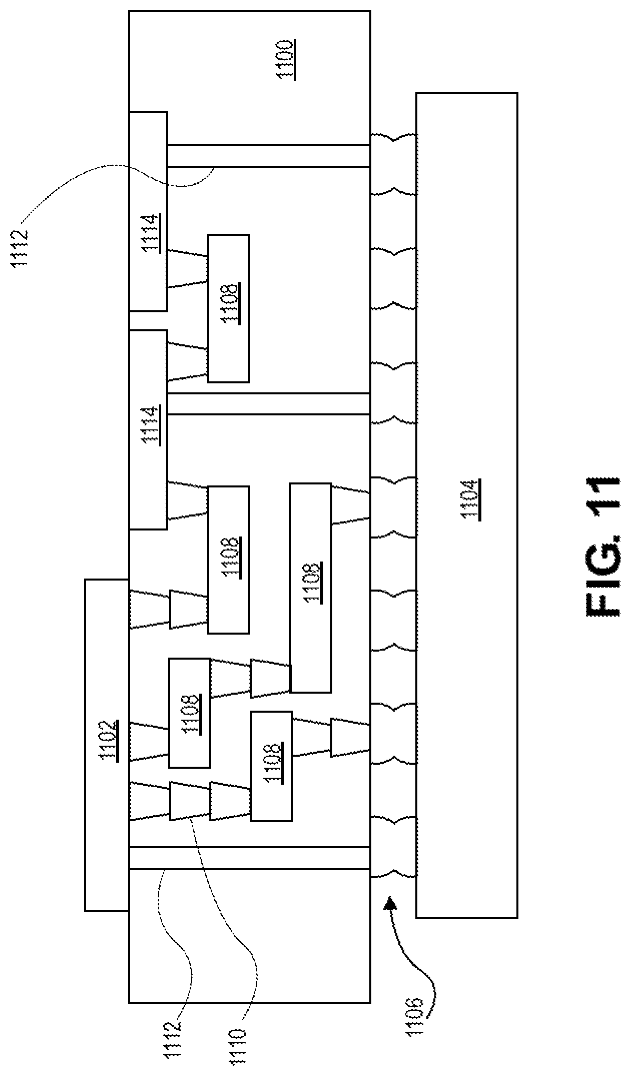 Patent US12426299 Figure 10 – Fin shaping and integrated circuit structures resulting therefrom