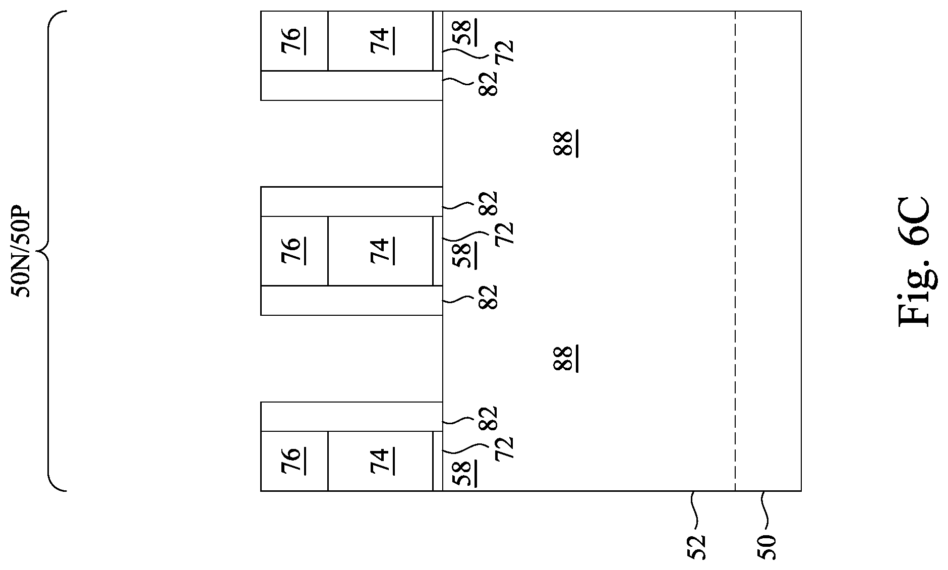 Patent US12426300 Figure 7 – Transistor source/drain contacts and methods of forming the same