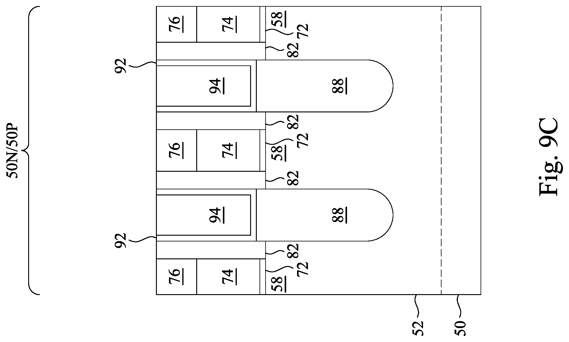 Patent US12426300 Figure 13 – Transistor source/drain contacts and methods of forming the same