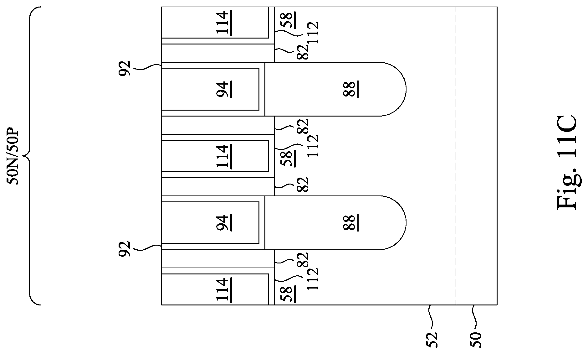 Patent US12426300 Figure 17 – Transistor source/drain contacts and methods of forming the same