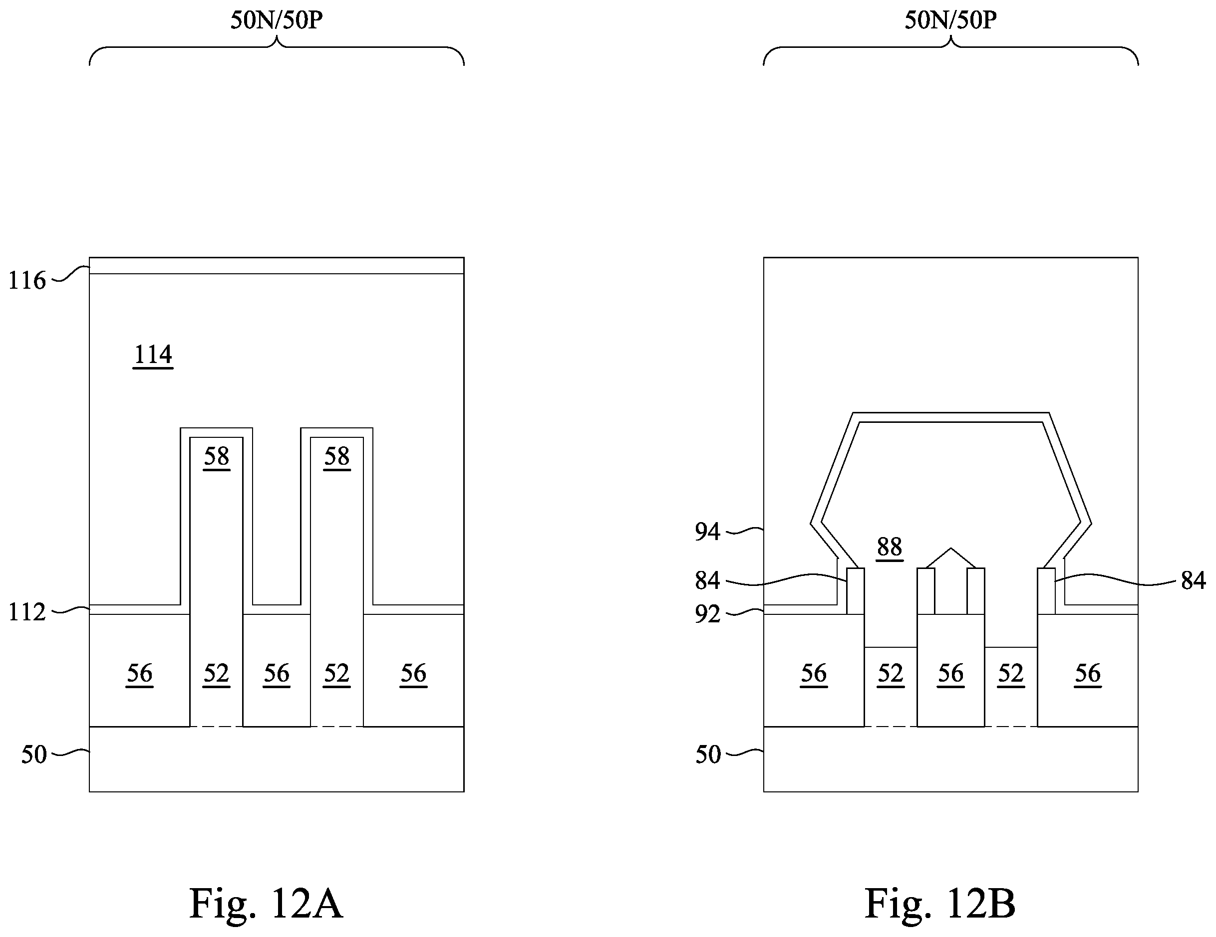 Patent US12426300 Figure 18 – Transistor source/drain contacts and methods of forming the same