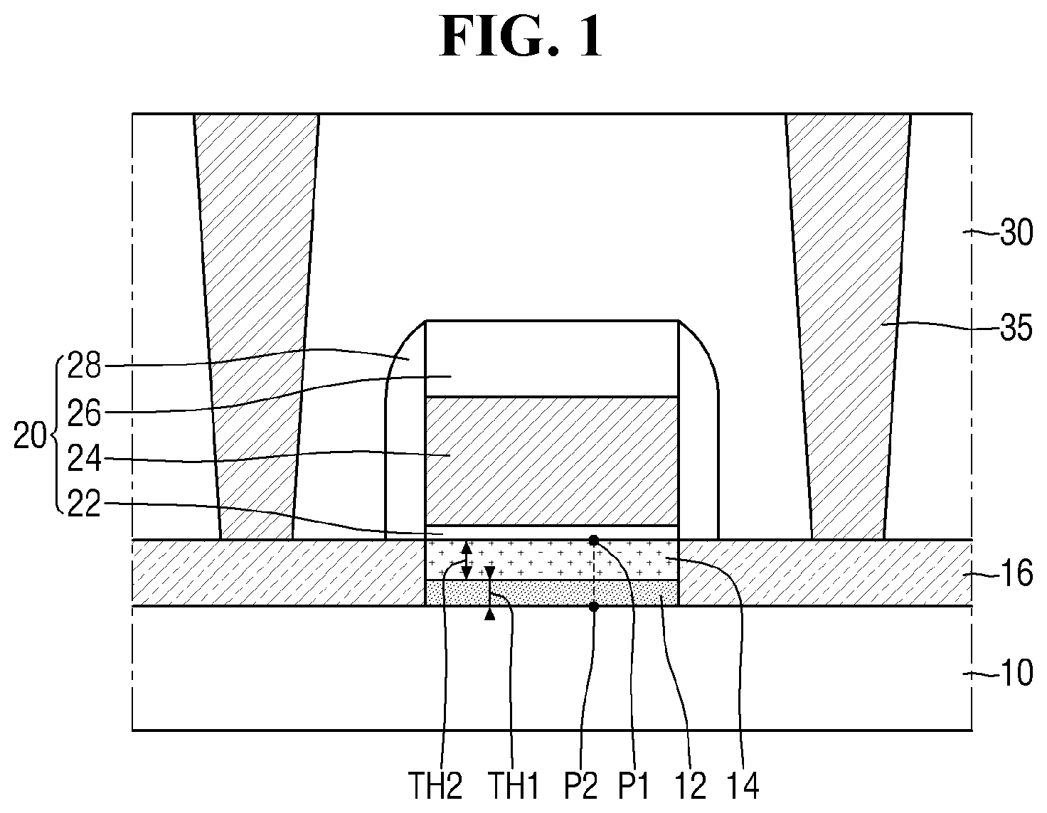 Patent US12426312 Figure 1 – Semiconductor device and method for fabricating the same