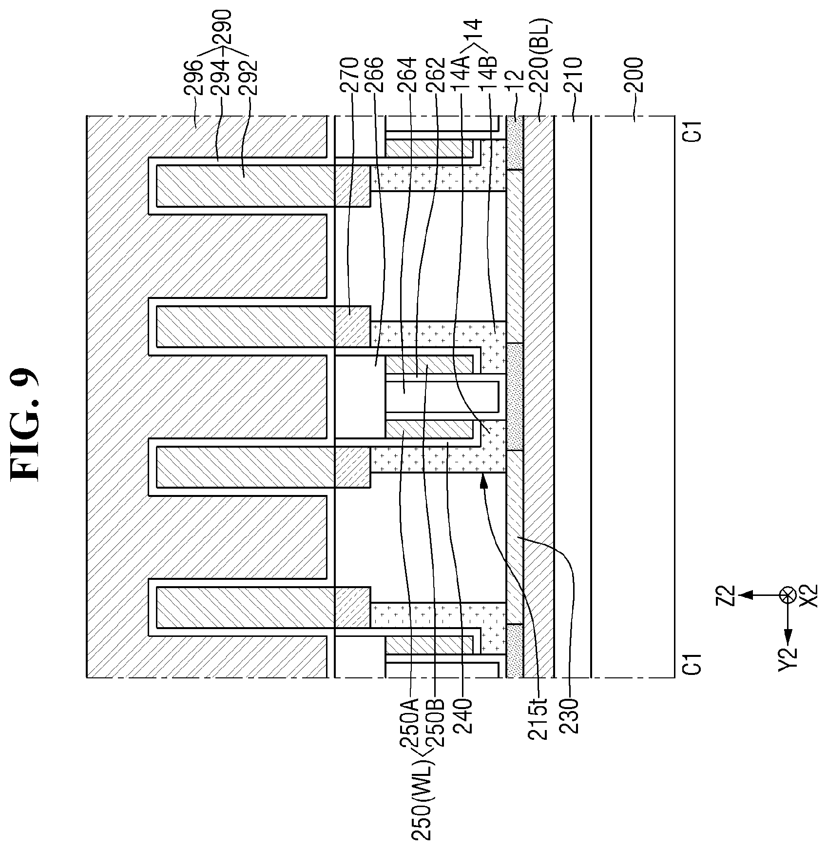 Patent US12426312 Figure 9 – Semiconductor device and method for fabricating the same