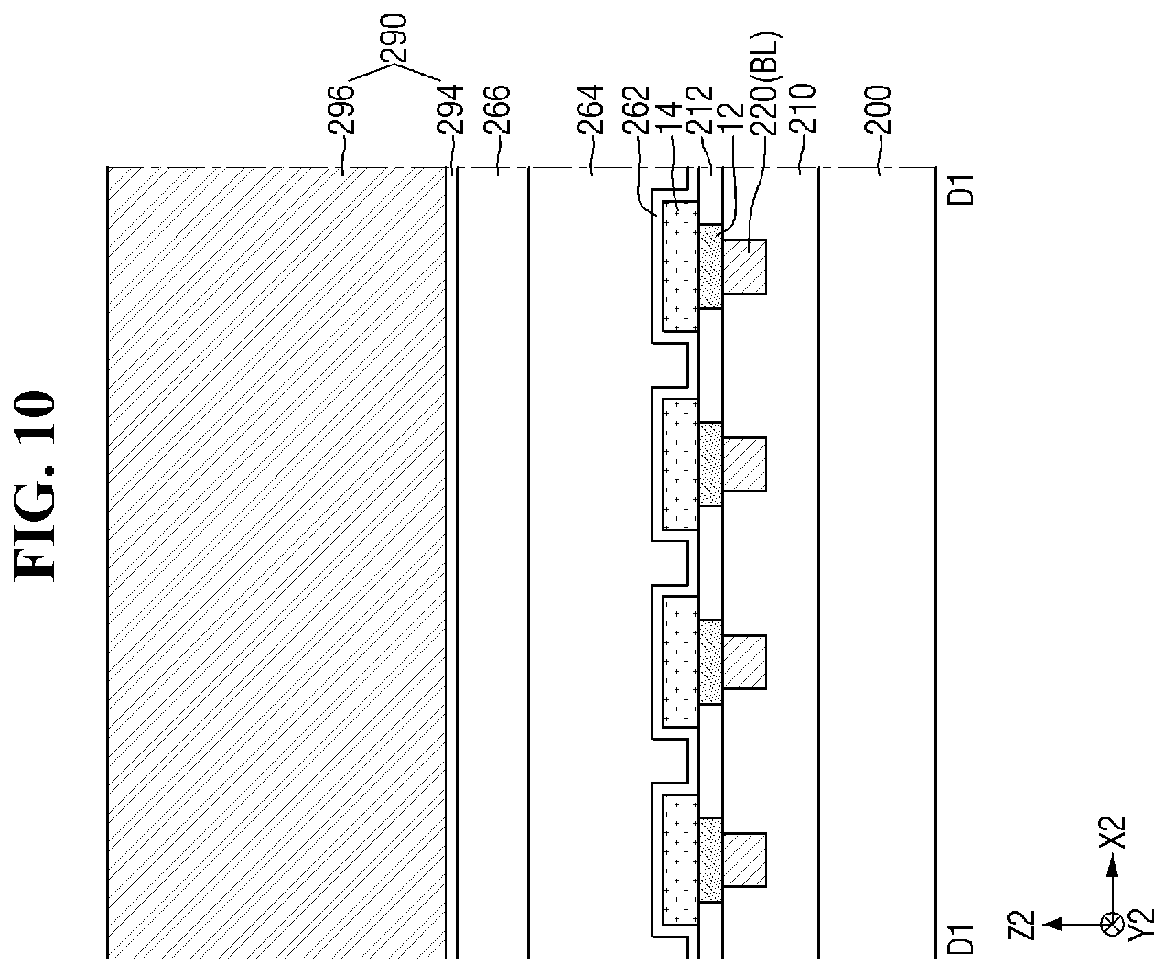 Patent US12426312 Figure 10 – Semiconductor device and method for fabricating the same