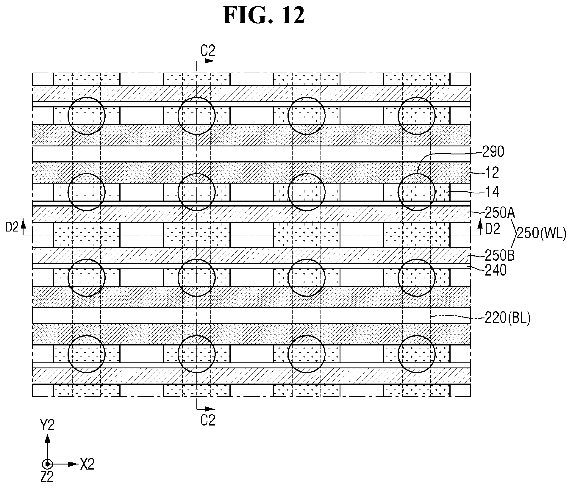 Patent US12426312 Figure 12 – Semiconductor device and method for fabricating the same
