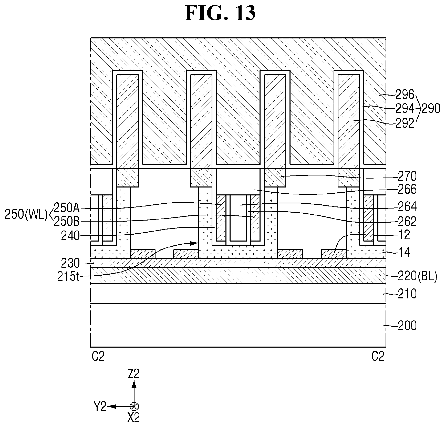 Patent US12426312 Figure 13 – Semiconductor device and method for fabricating the same
