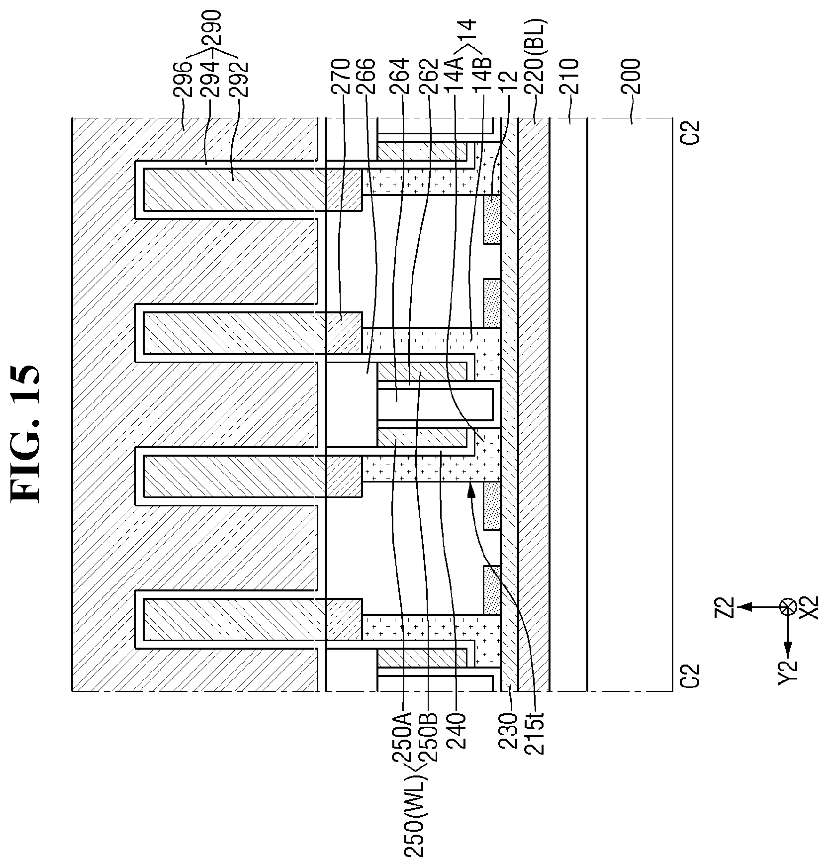 Patent US12426312 Figure 15 – Semiconductor device and method for fabricating the same