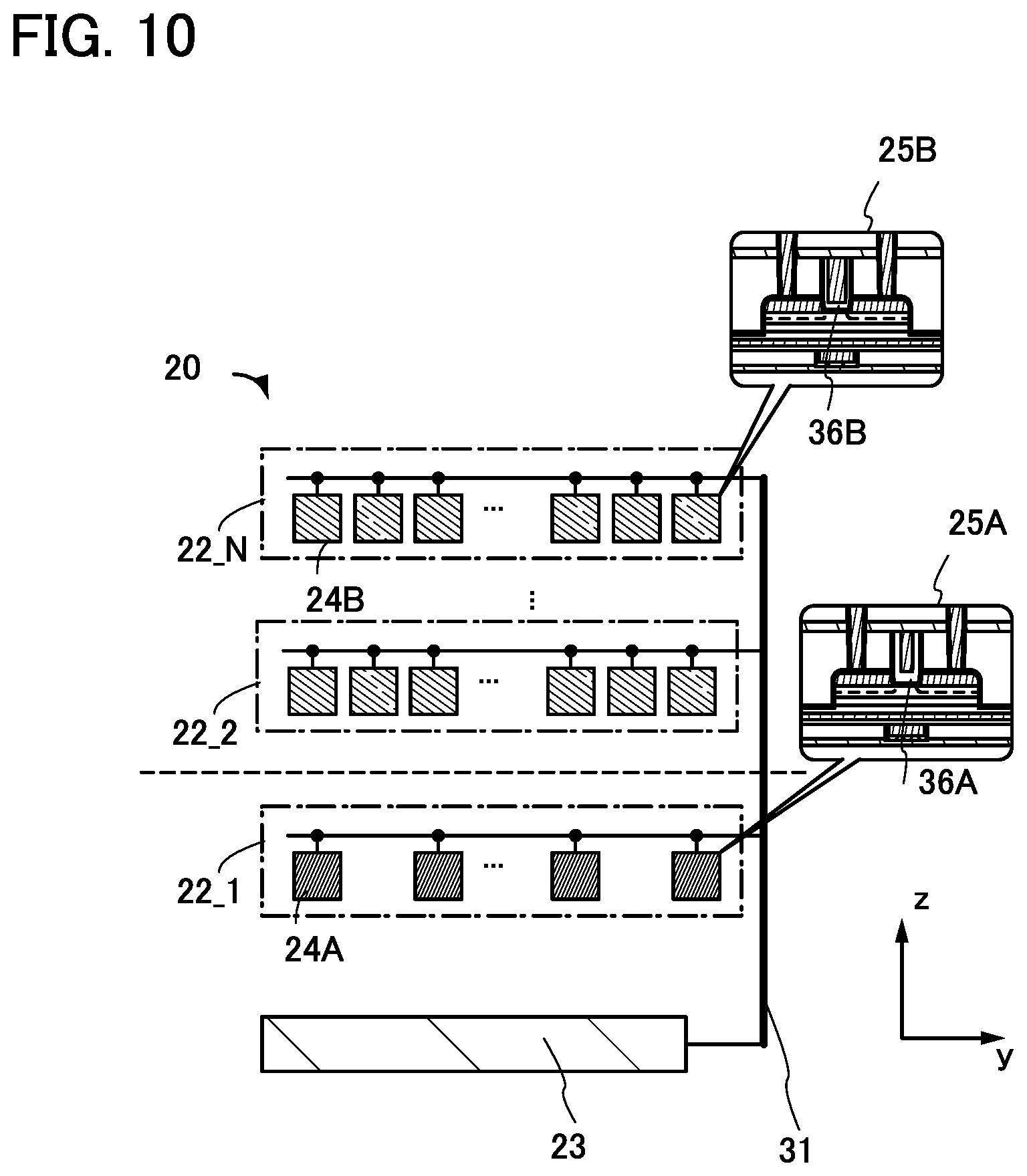 Patent US12426313 Figure 10 – Semiconductor device