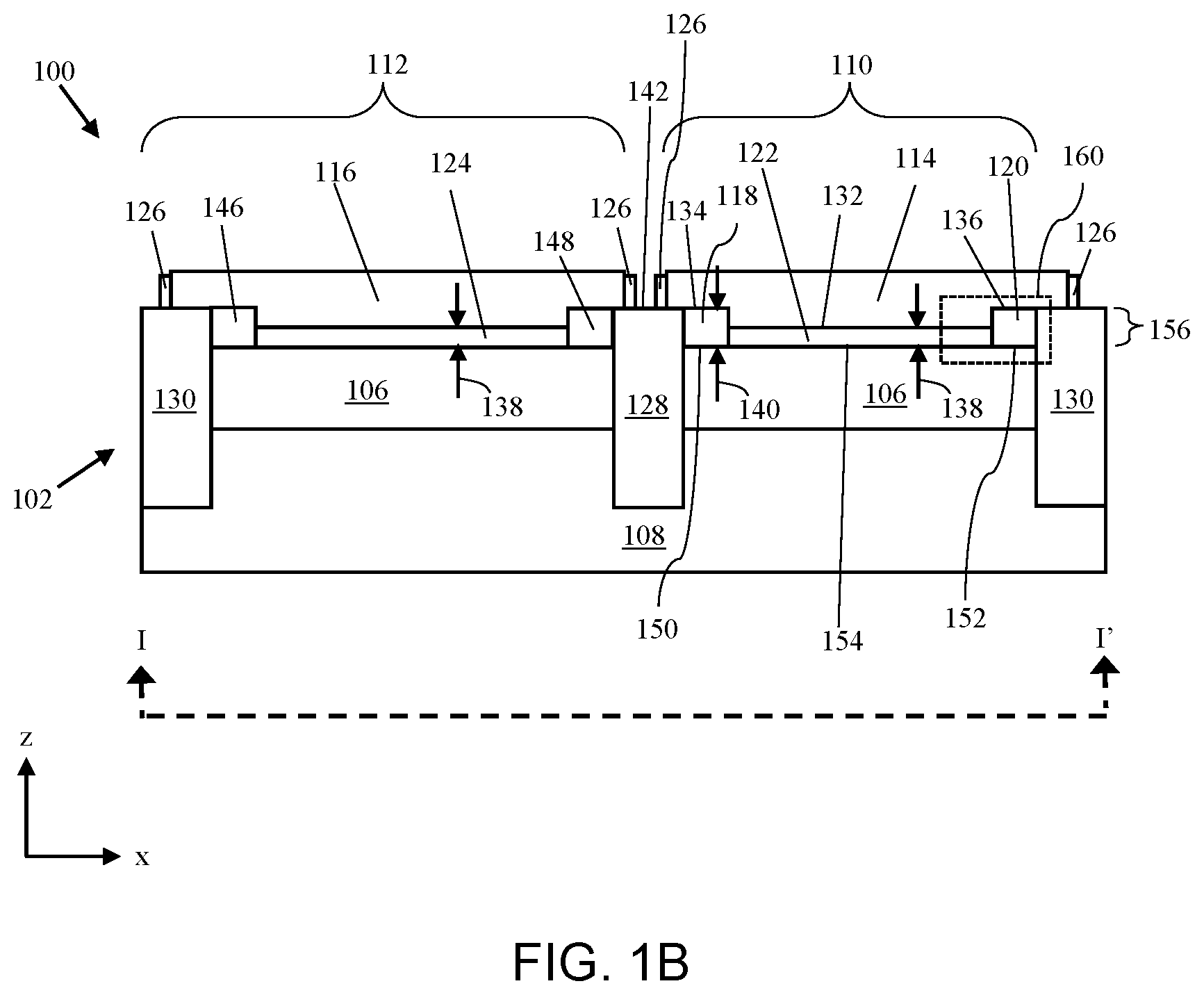 Patent US12426315 Figure 2 – IC device with vertically-graded silicon germanium region adjacent device channel and method for forming