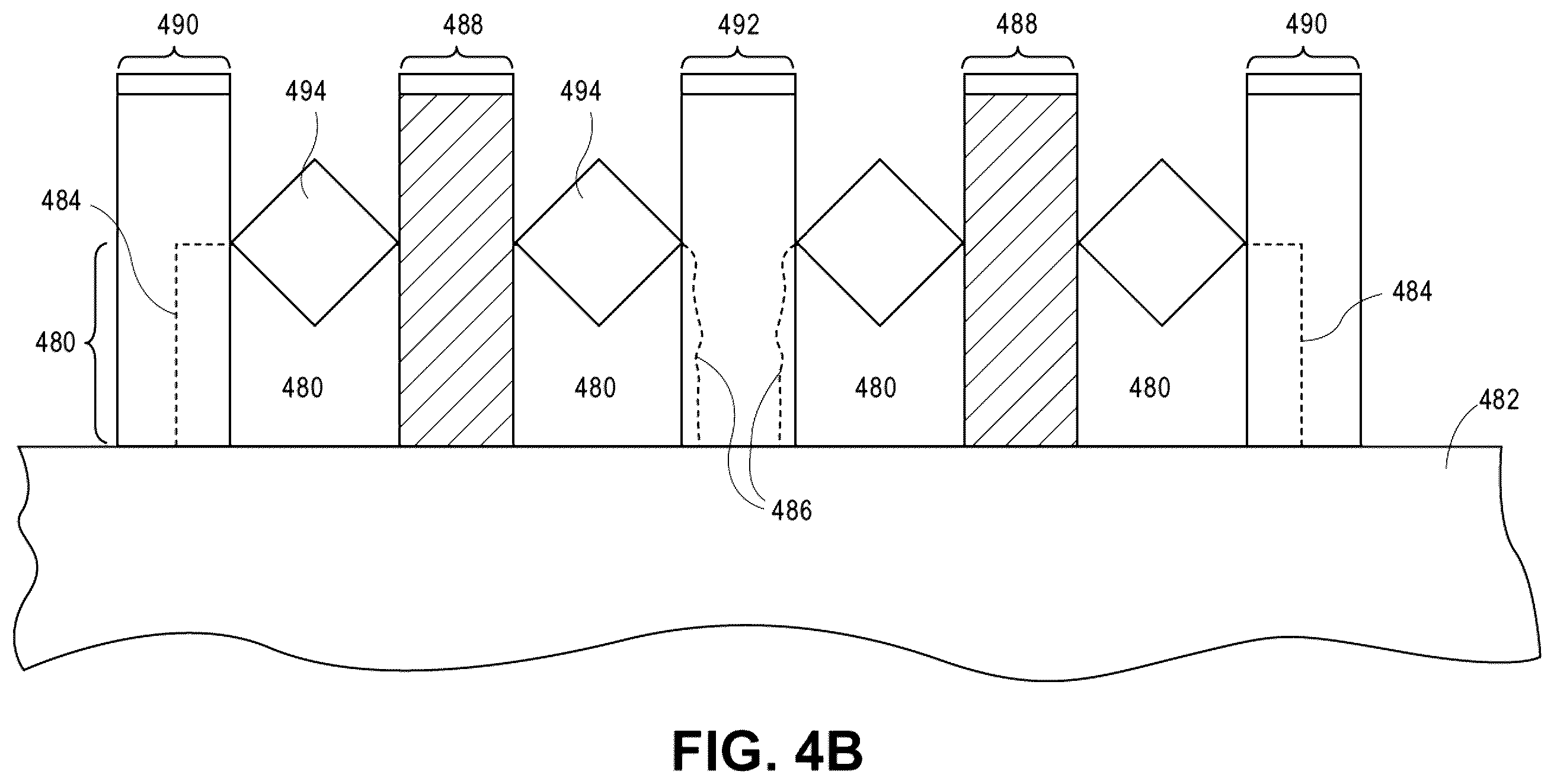Patent US12426316 Figure 6 – Method of fabricating integrated circuits with fin trim plug structures having an oxidation catalyst layer surrounded by a recessed dielectric material
