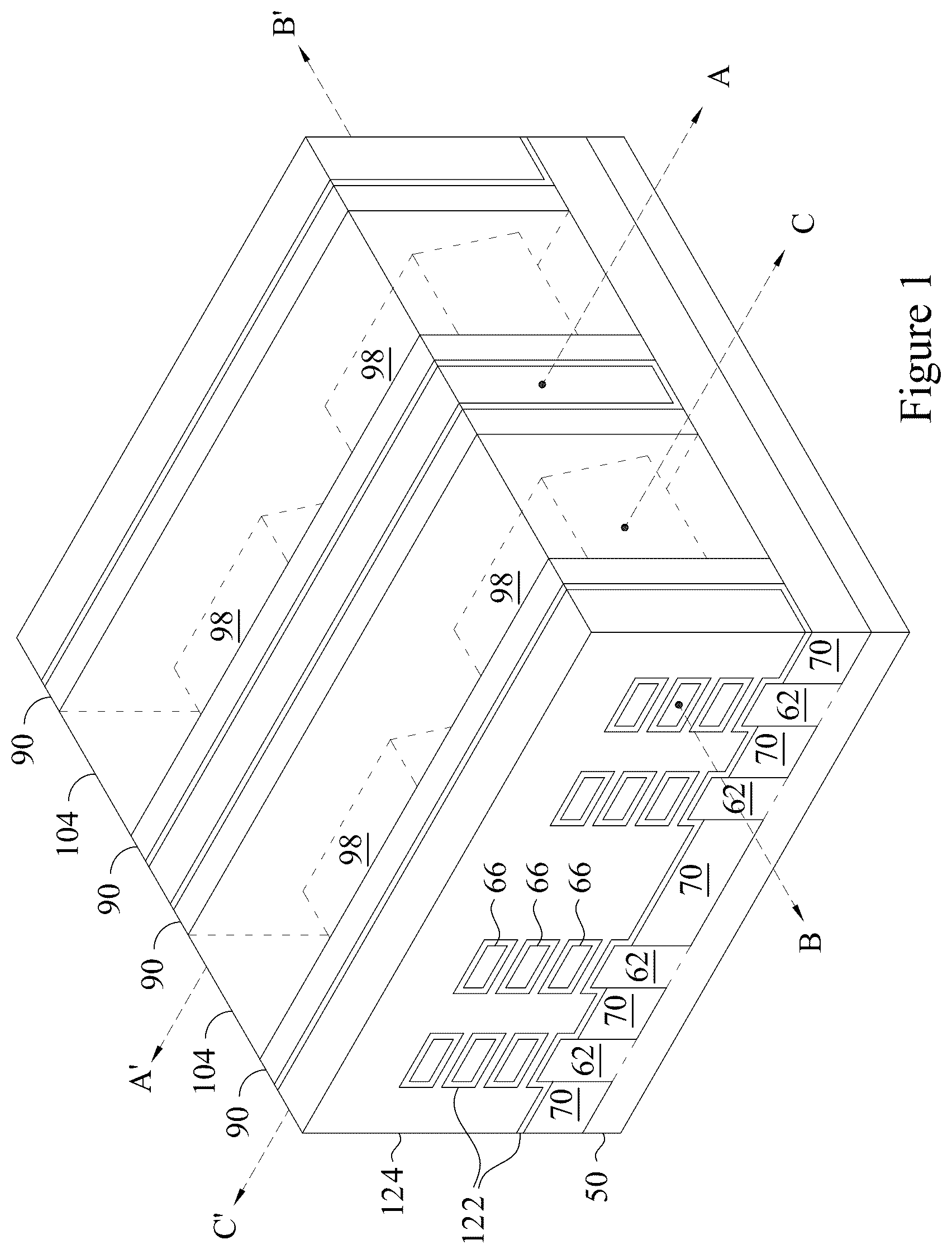 Patent US12426321 Figure 1 – Transistor gate structures and methods of forming the same