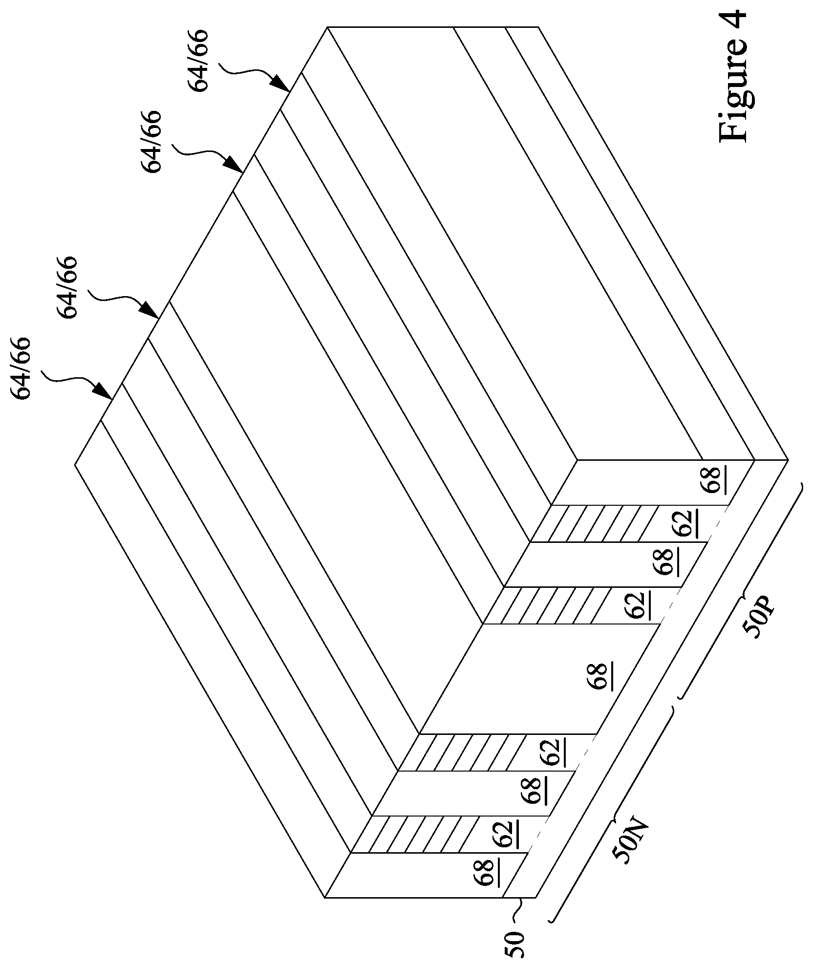 Patent US12426321 Figure 4 – Transistor gate structures and methods of forming the same