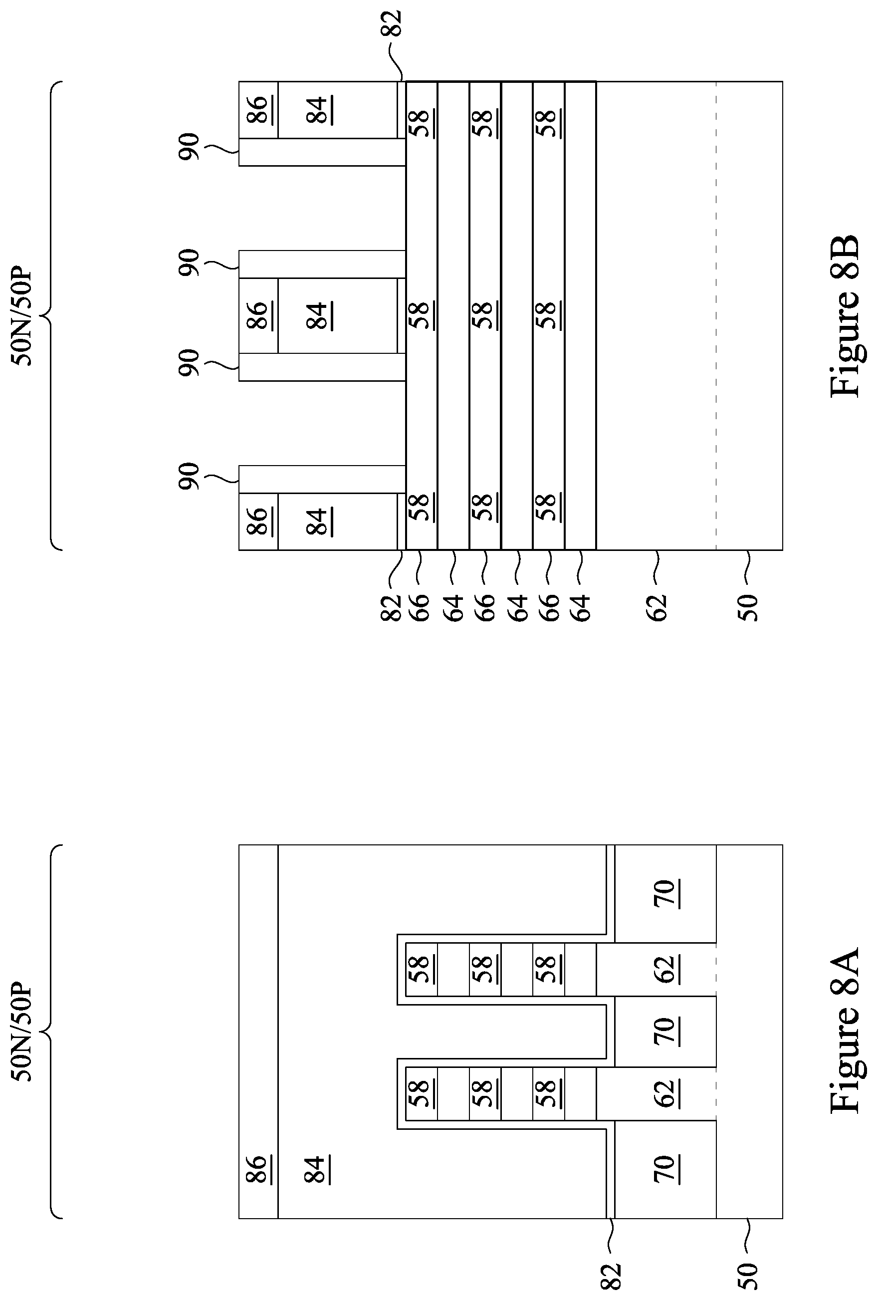 Patent US12426321 Figure 8 – Transistor gate structures and methods of forming the same