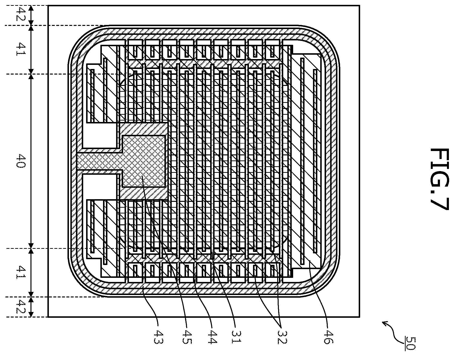 Patent US12426330 Figure 5 – Semiconductor device