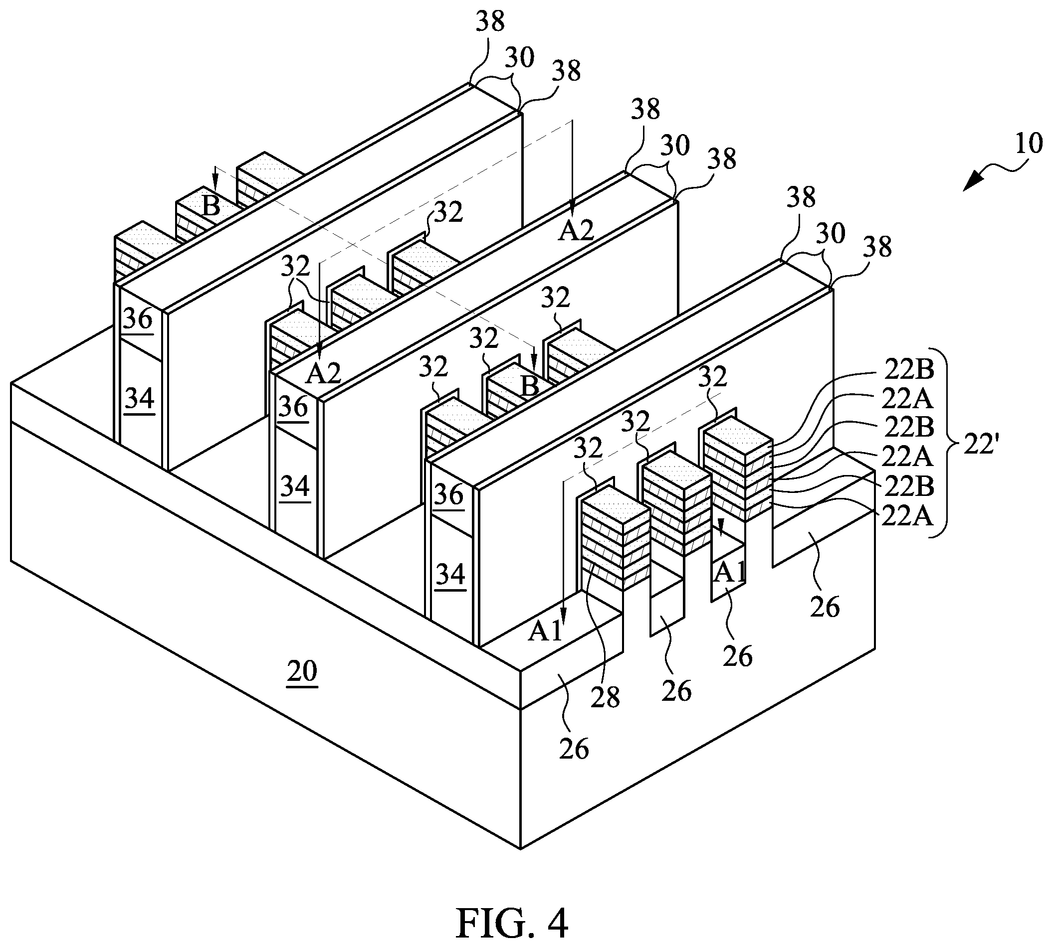 Patent US12426335 Figure 4 – Reducing k values of dielectric films through anneal